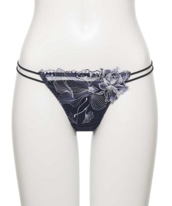 オーバーフラワー ストレッチレース Tバック