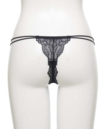 オーバーフラワー ストレッチレース Tバック