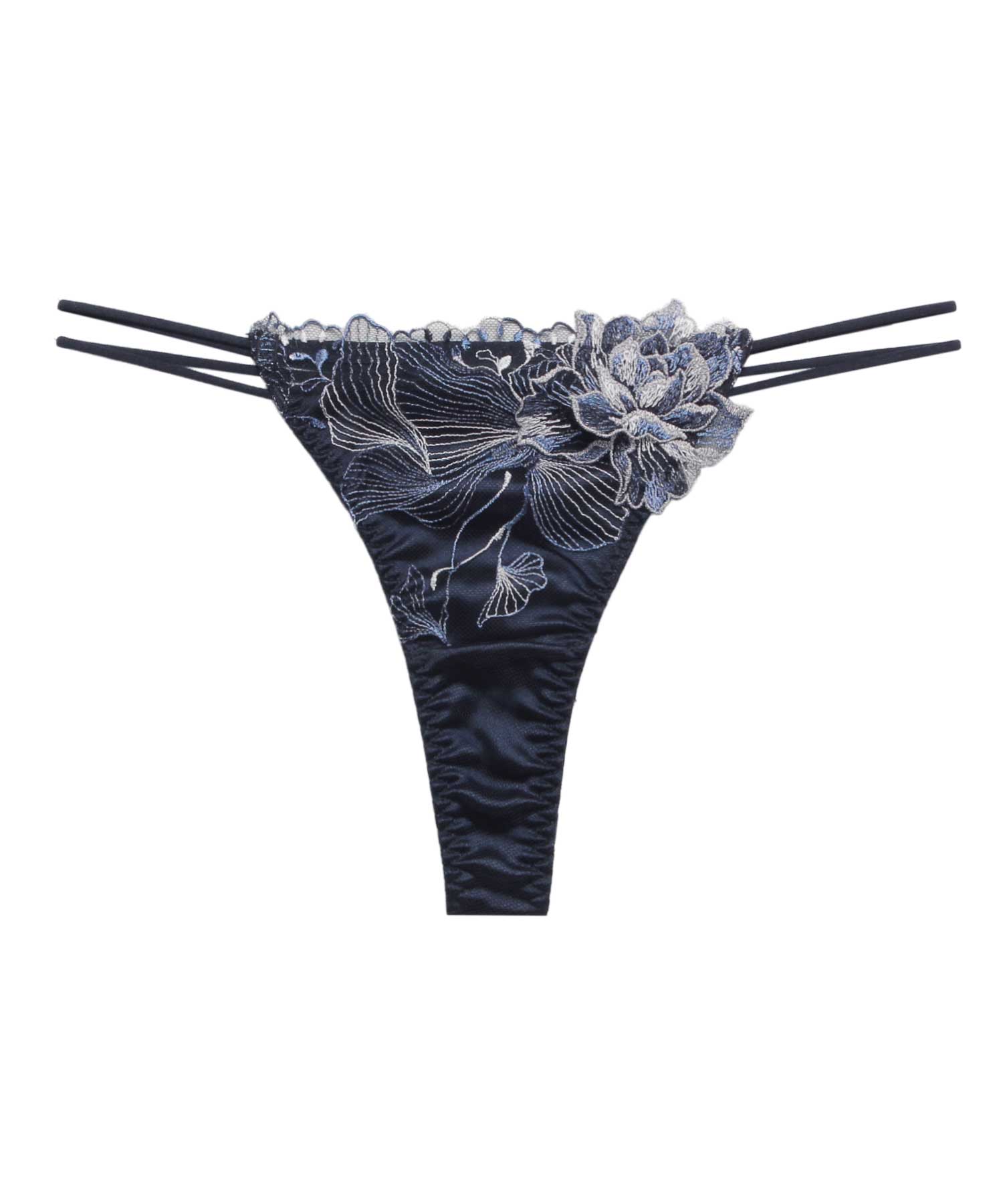 オーバーフラワー ストレッチレース Tバック