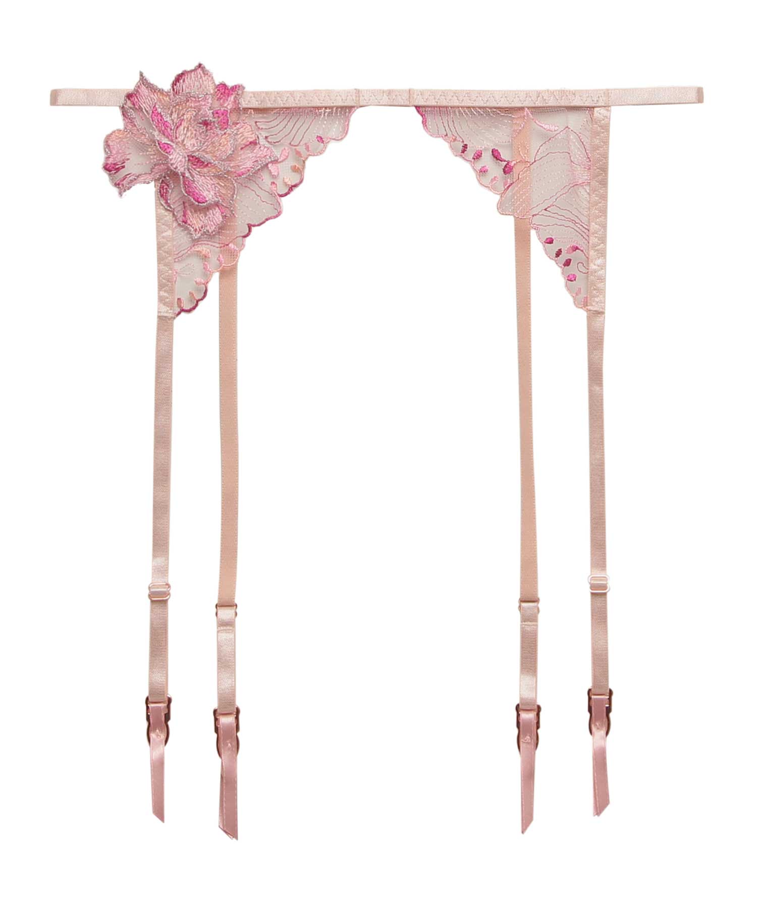 オーバーフラワー ガーター