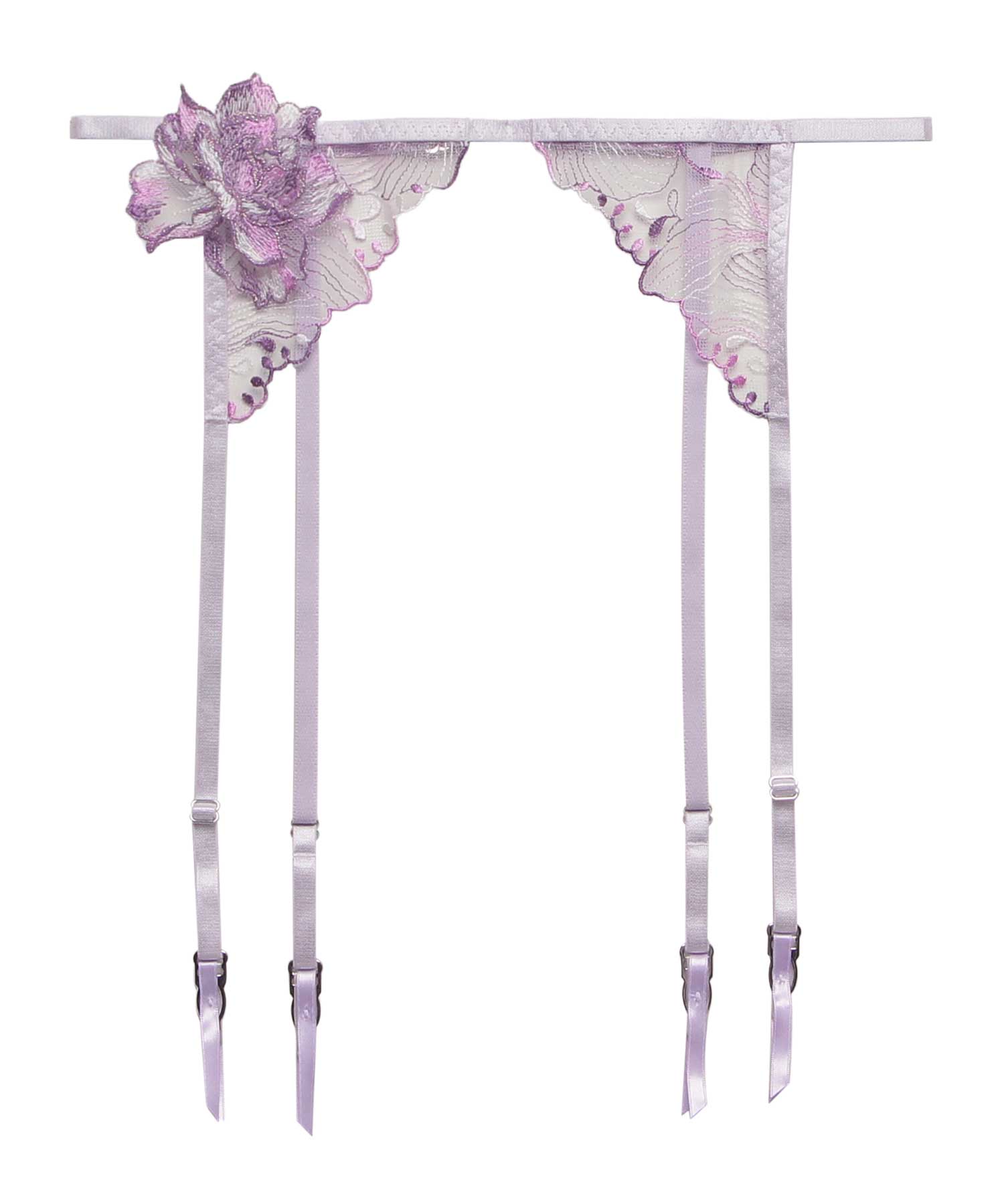 オーバーフラワー ガーター