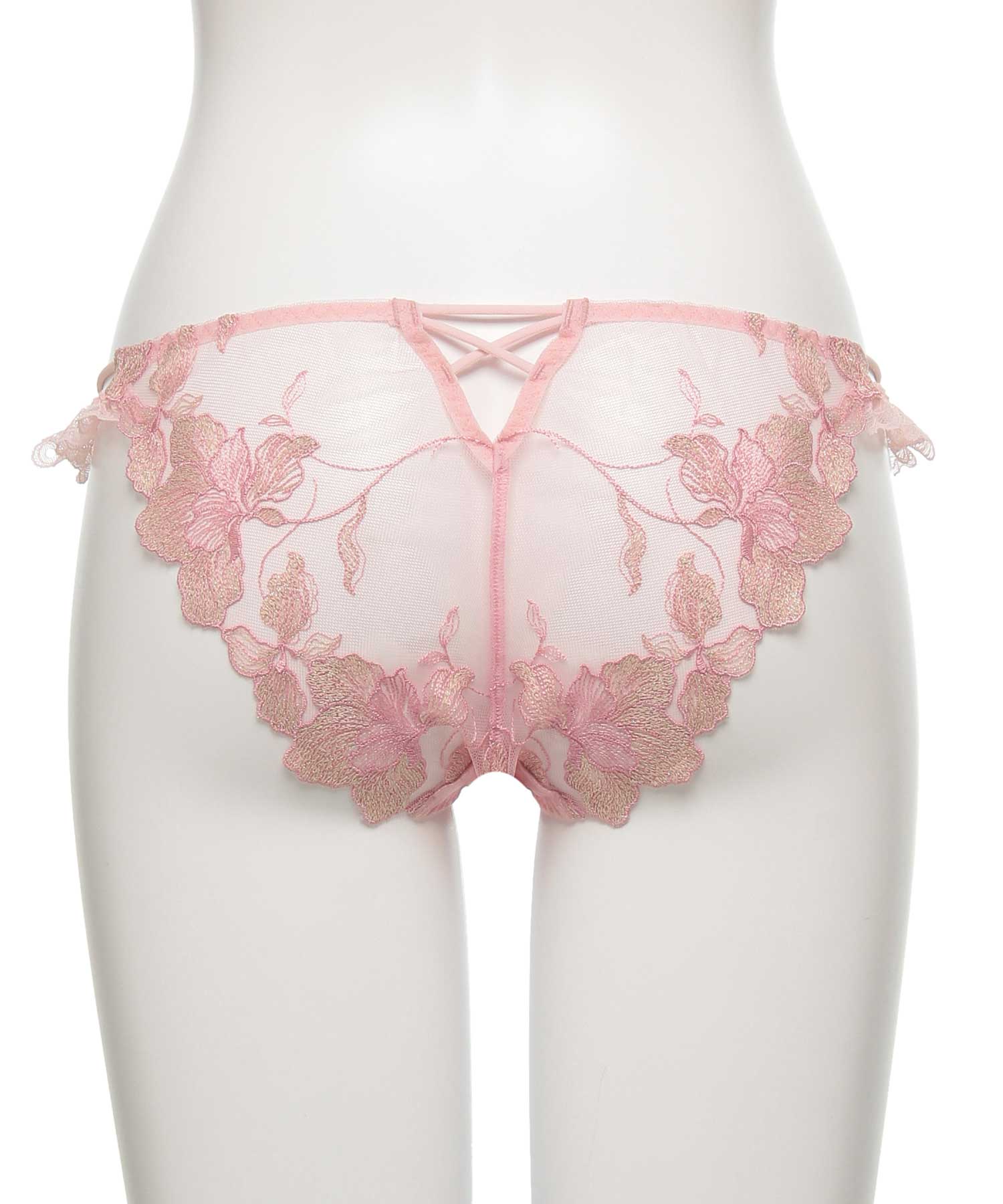 ラナルミエル エンブロイダリーレース ショーツ