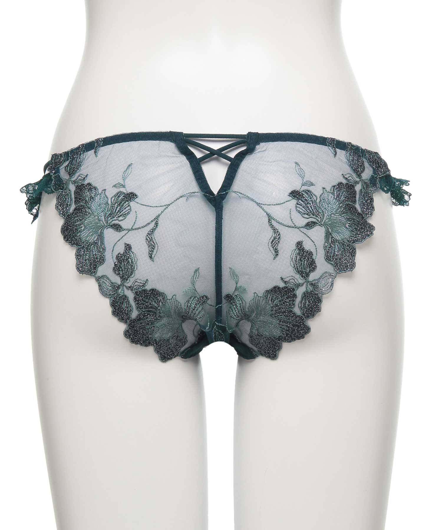 ラナルミエル エンブロイダリーレース ショーツ