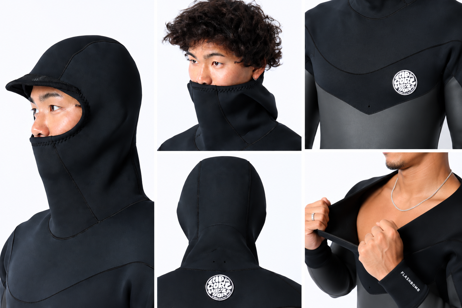 FLASHBOMB HOOD WARMER DETAIL