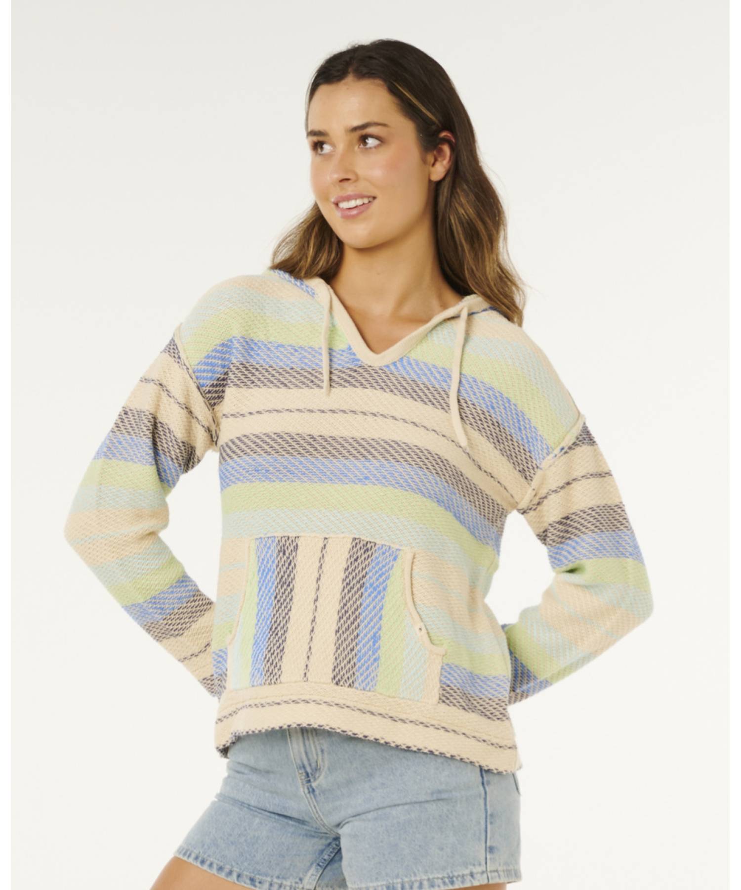REVIVAL KNIT PONCHO