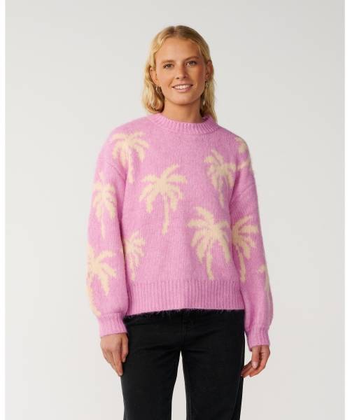 RETRO SWELL PALM JACQUARD CREW(レトロスウェル パーム ジャカード クルー)