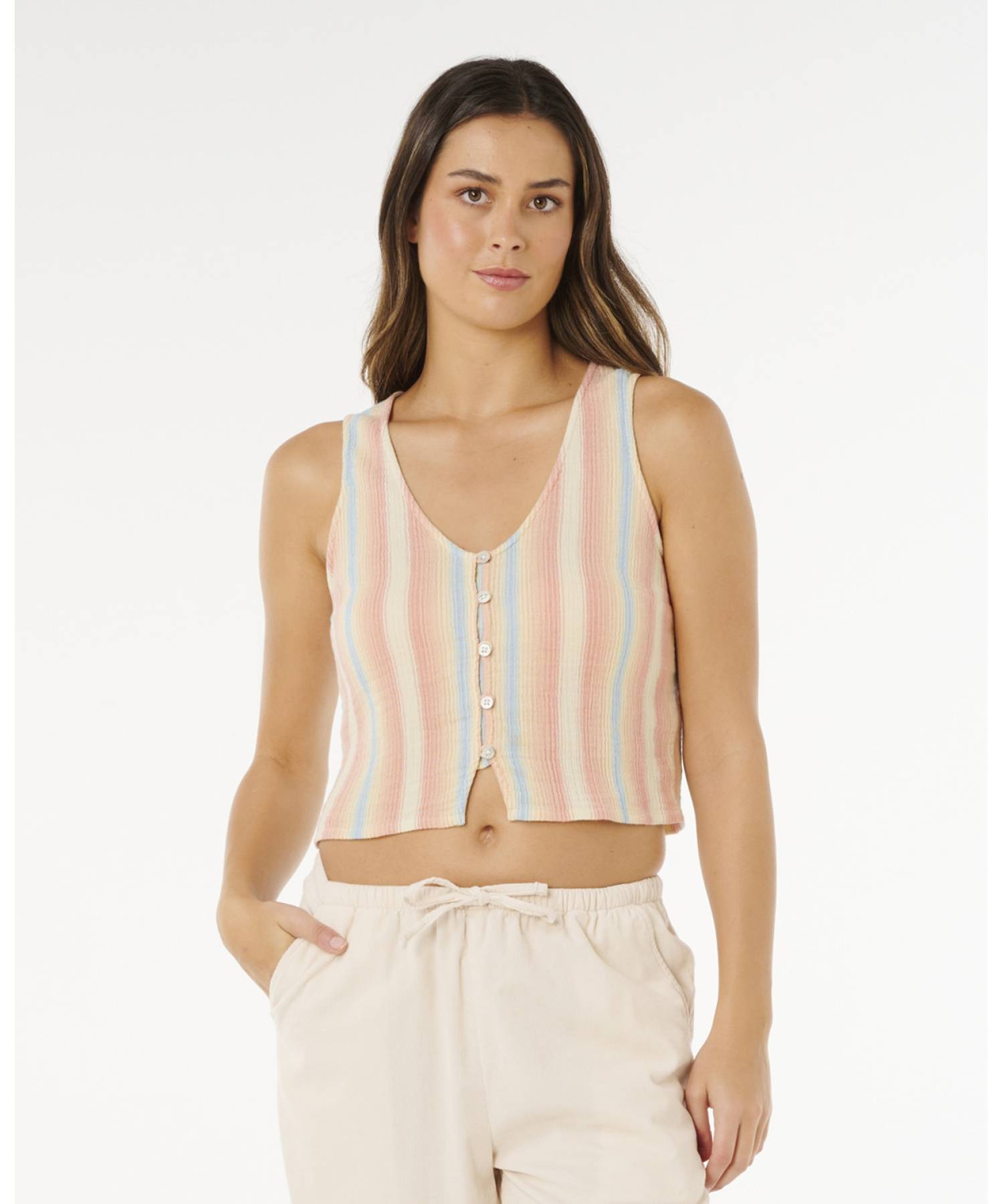 PREMIUM SURF STRIPE TOP
