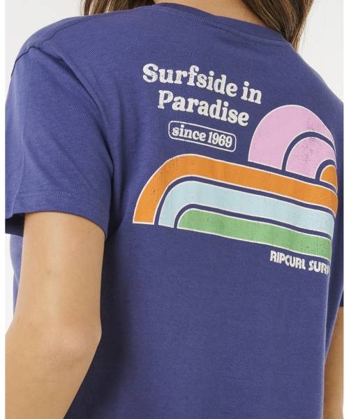 SURF SIDE CROPPED TEE