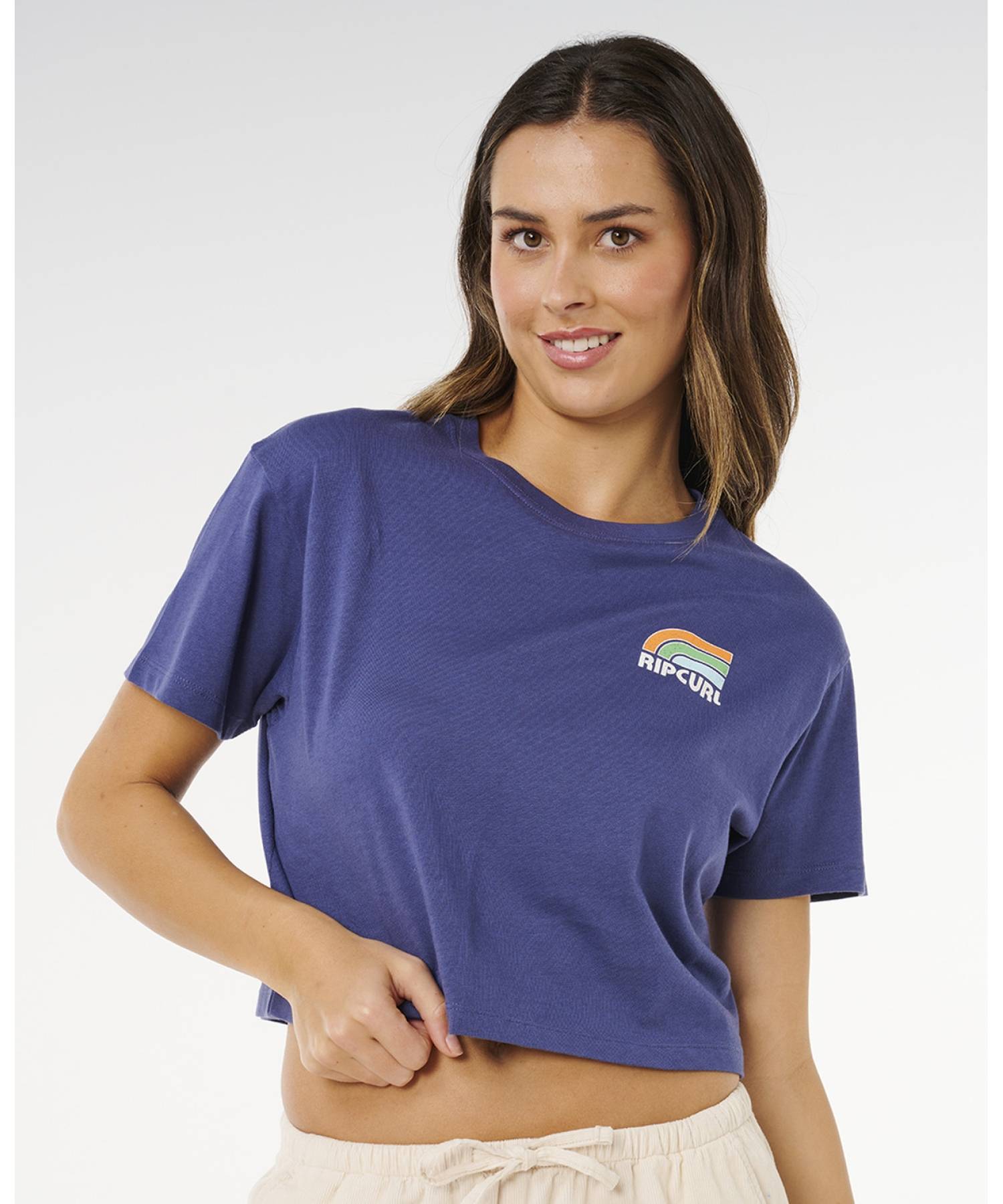 SURF SIDE CROPPED TEE