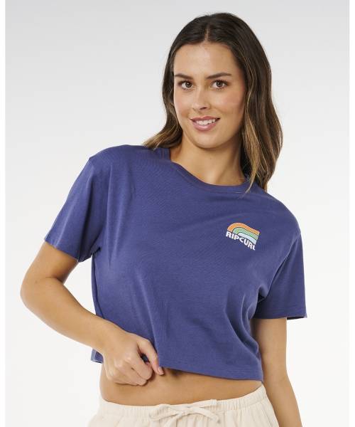SURF SIDE CROPPED TEE