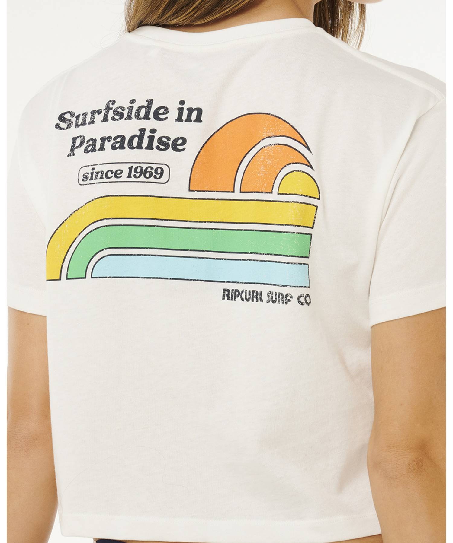 SURF SIDE CROPPED TEE