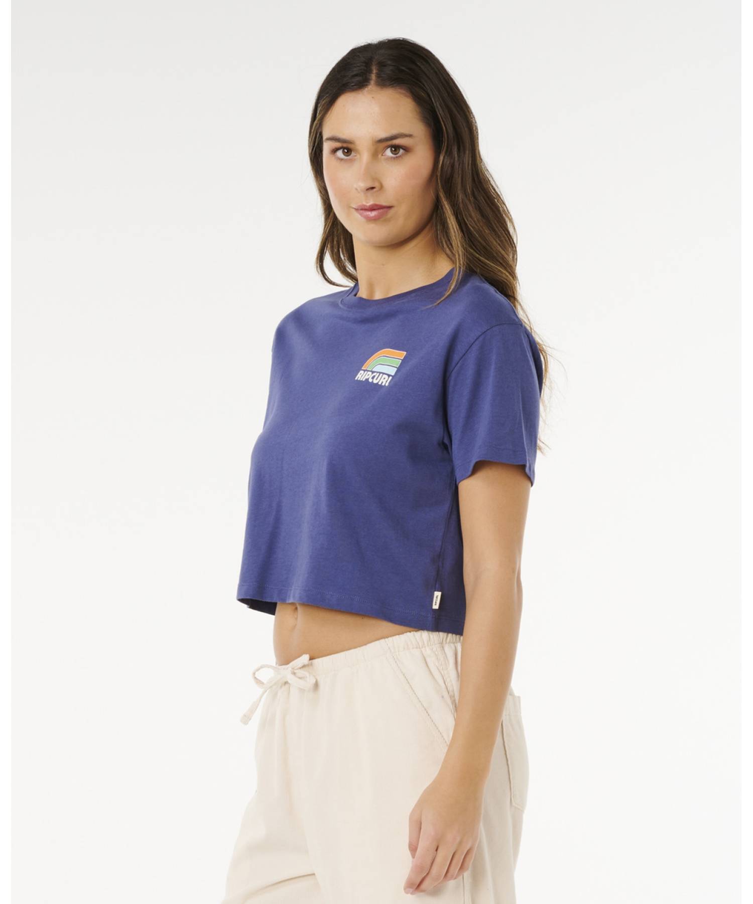 SURF SIDE CROPPED TEE
