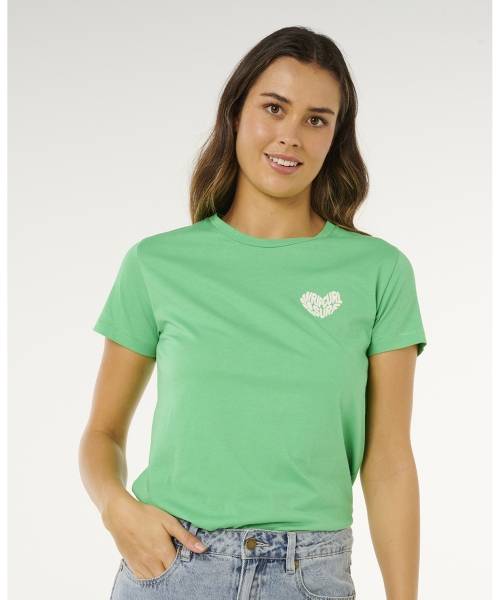 RC HEART LOGOS TEE