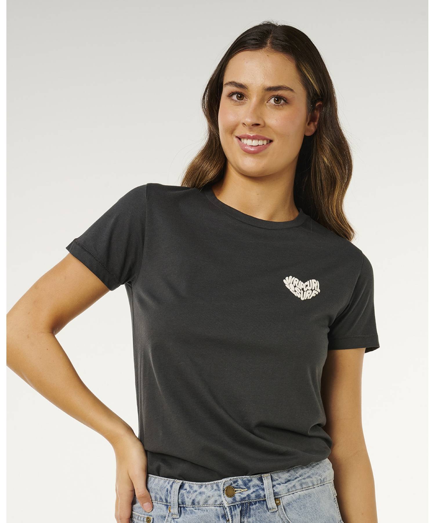 RC HEART LOGOS TEE