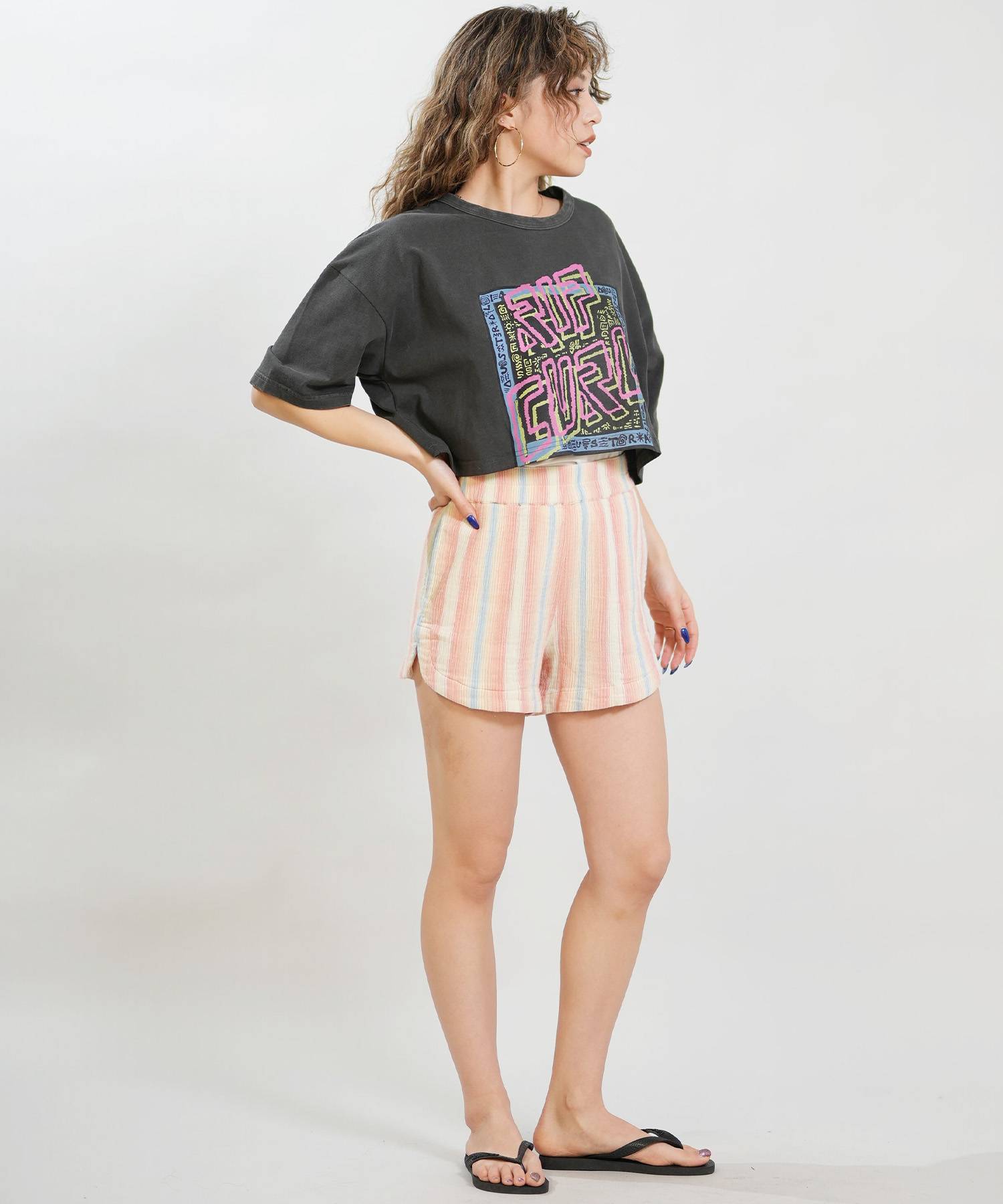 TRIBAL CROP TEE