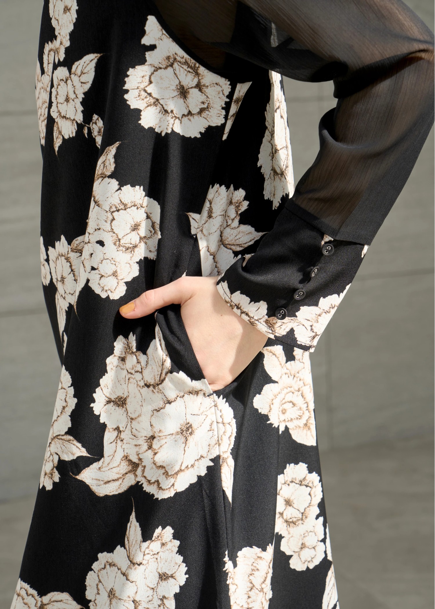 sheer big flower switching OP