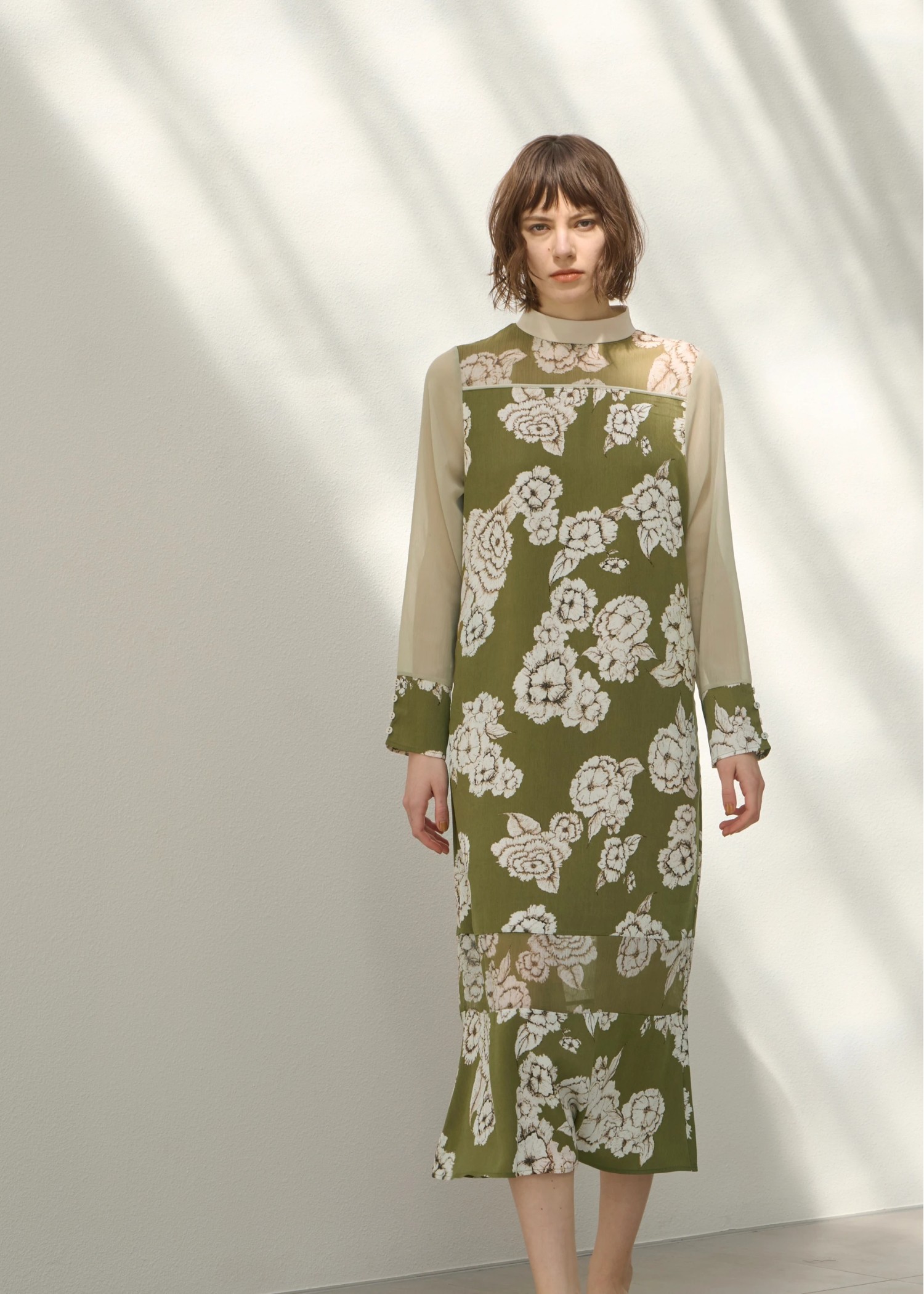 sheer big flower switching OP