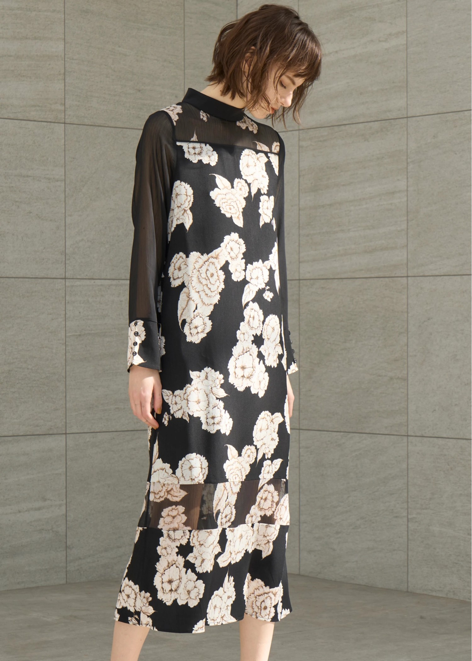 sheer big flower switching OP