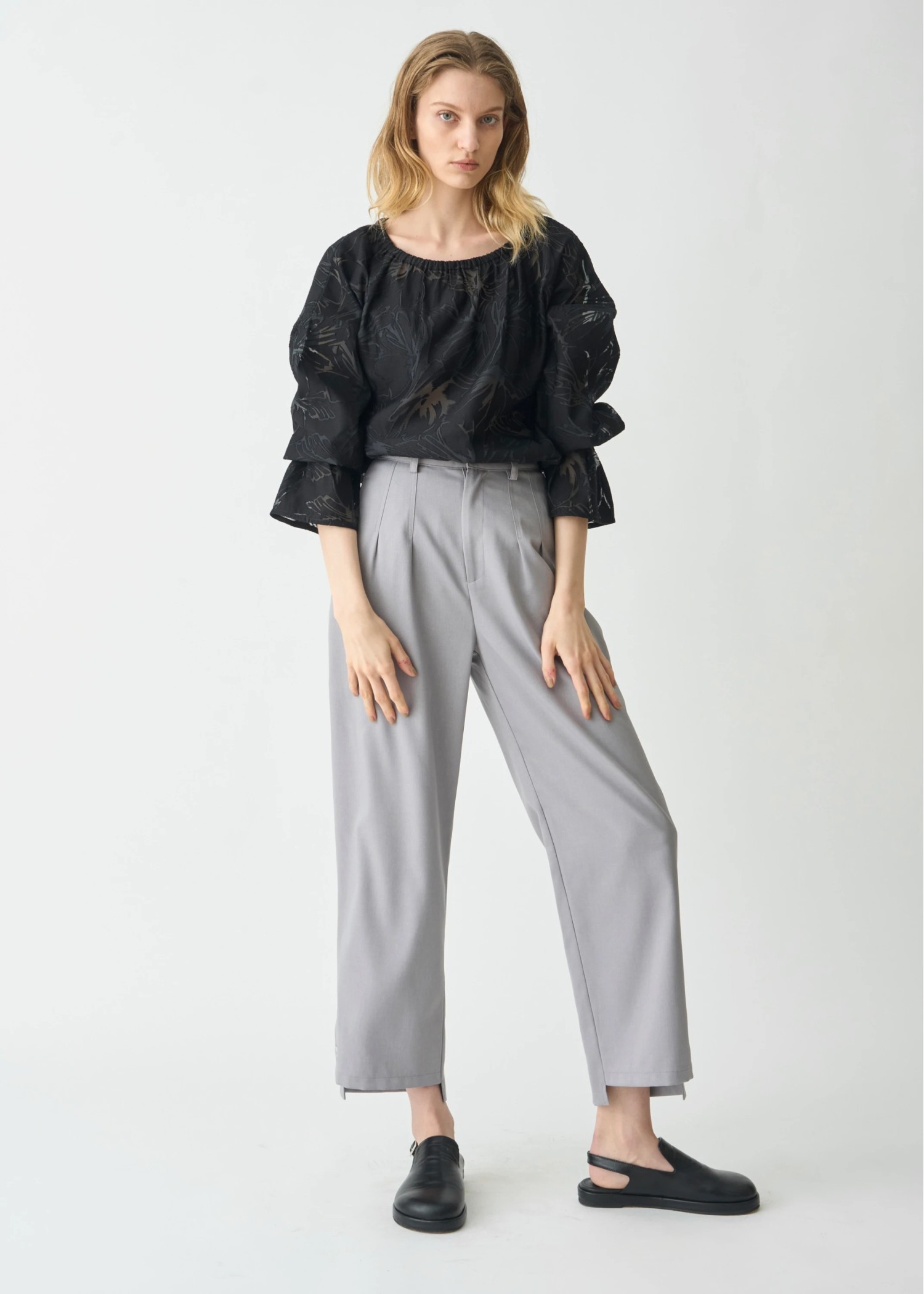 button step hem cool touch tuck PT