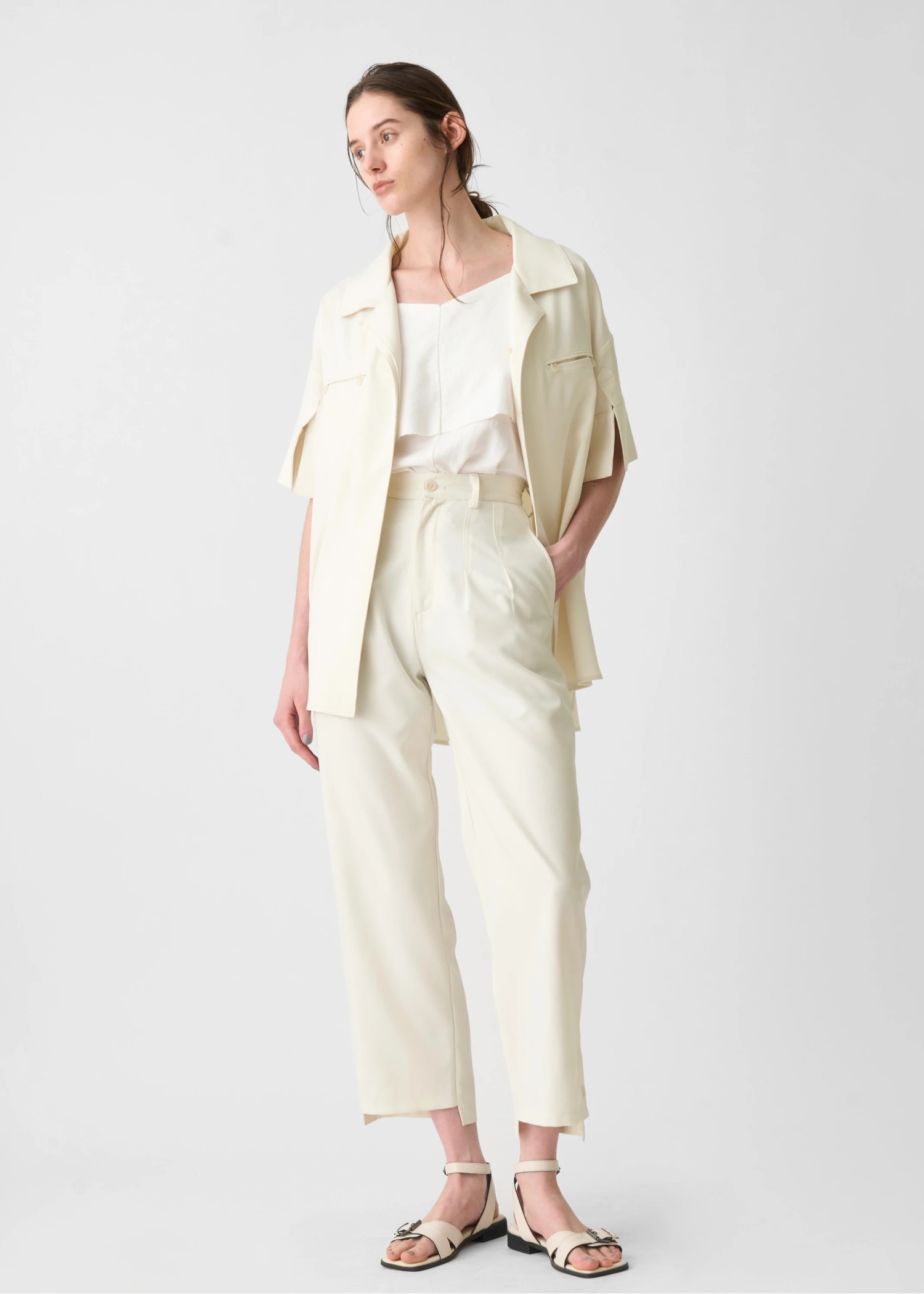 button step hem cool touch tuck PT