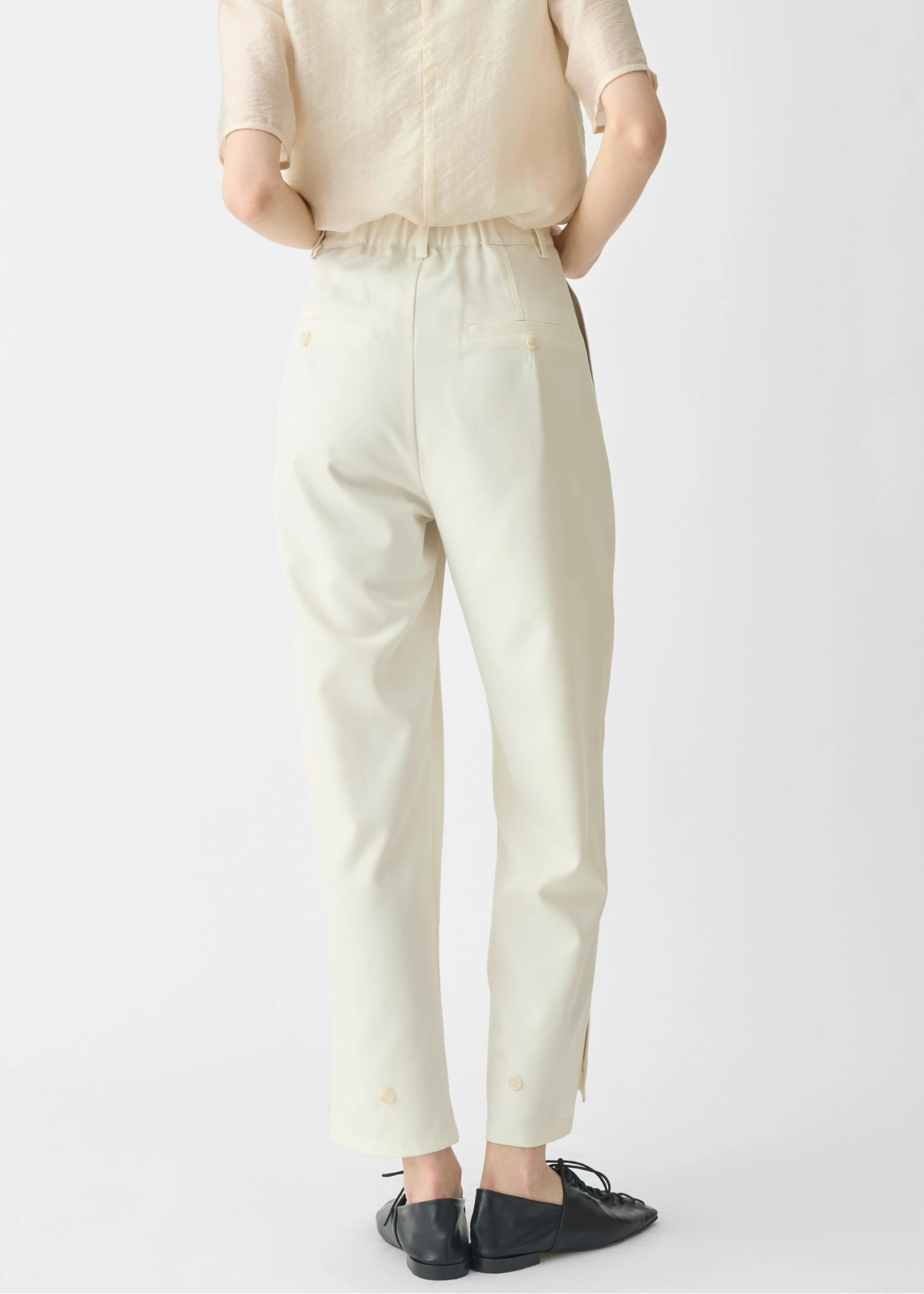 button step hem cool touch tuck PT