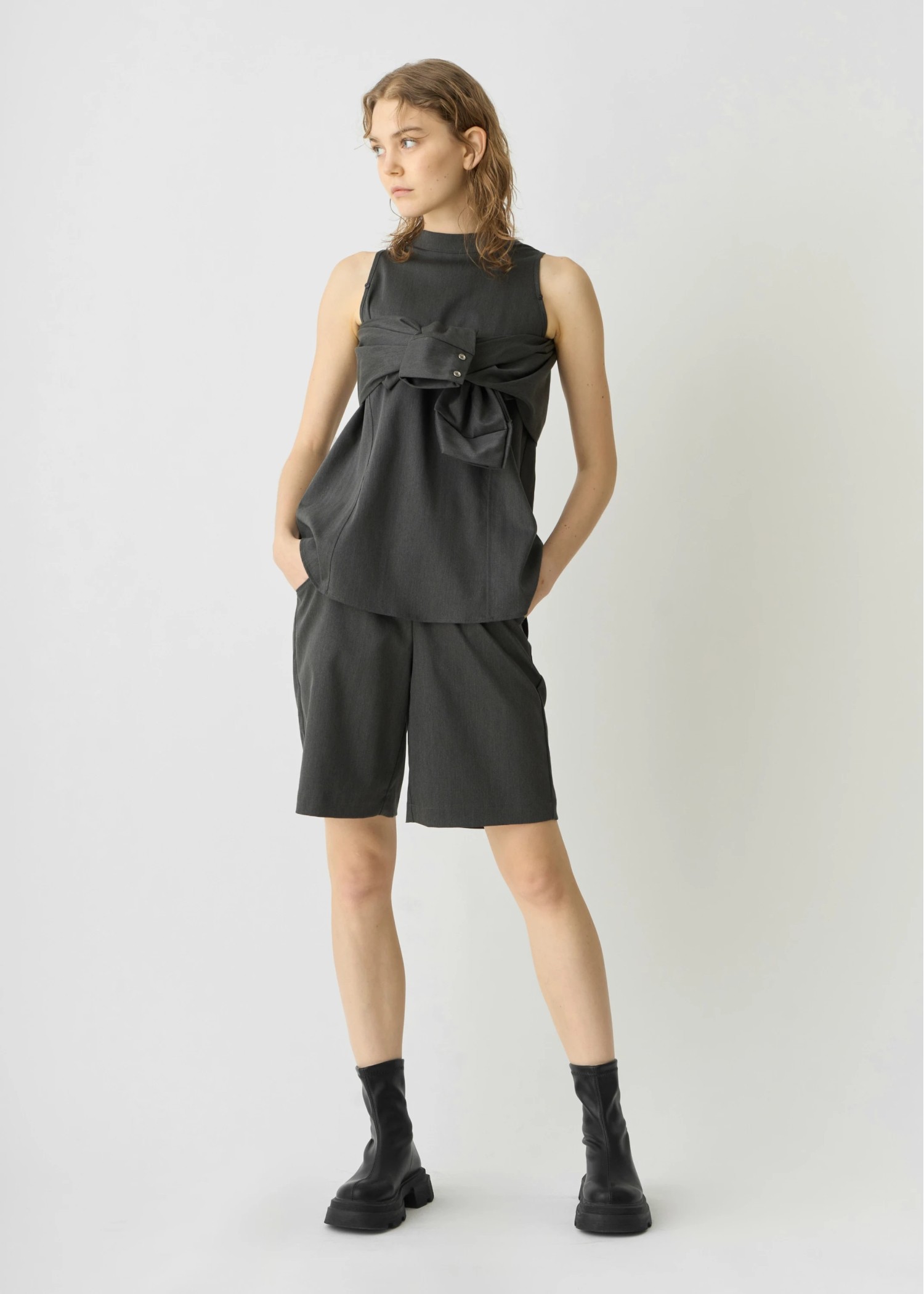 wave pocket piping herringbone half PT