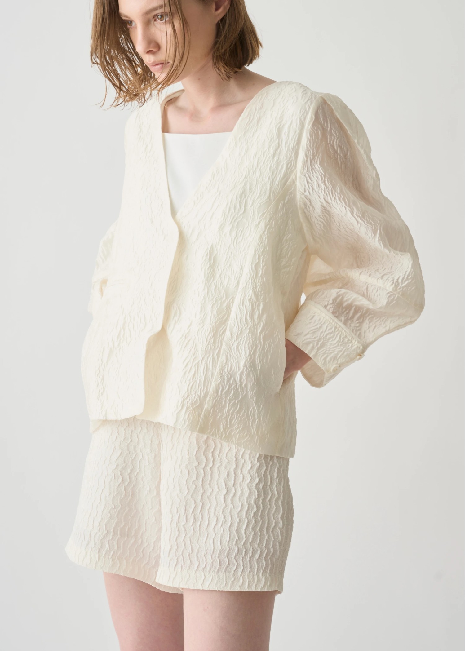 wave floating jacquard S/PT