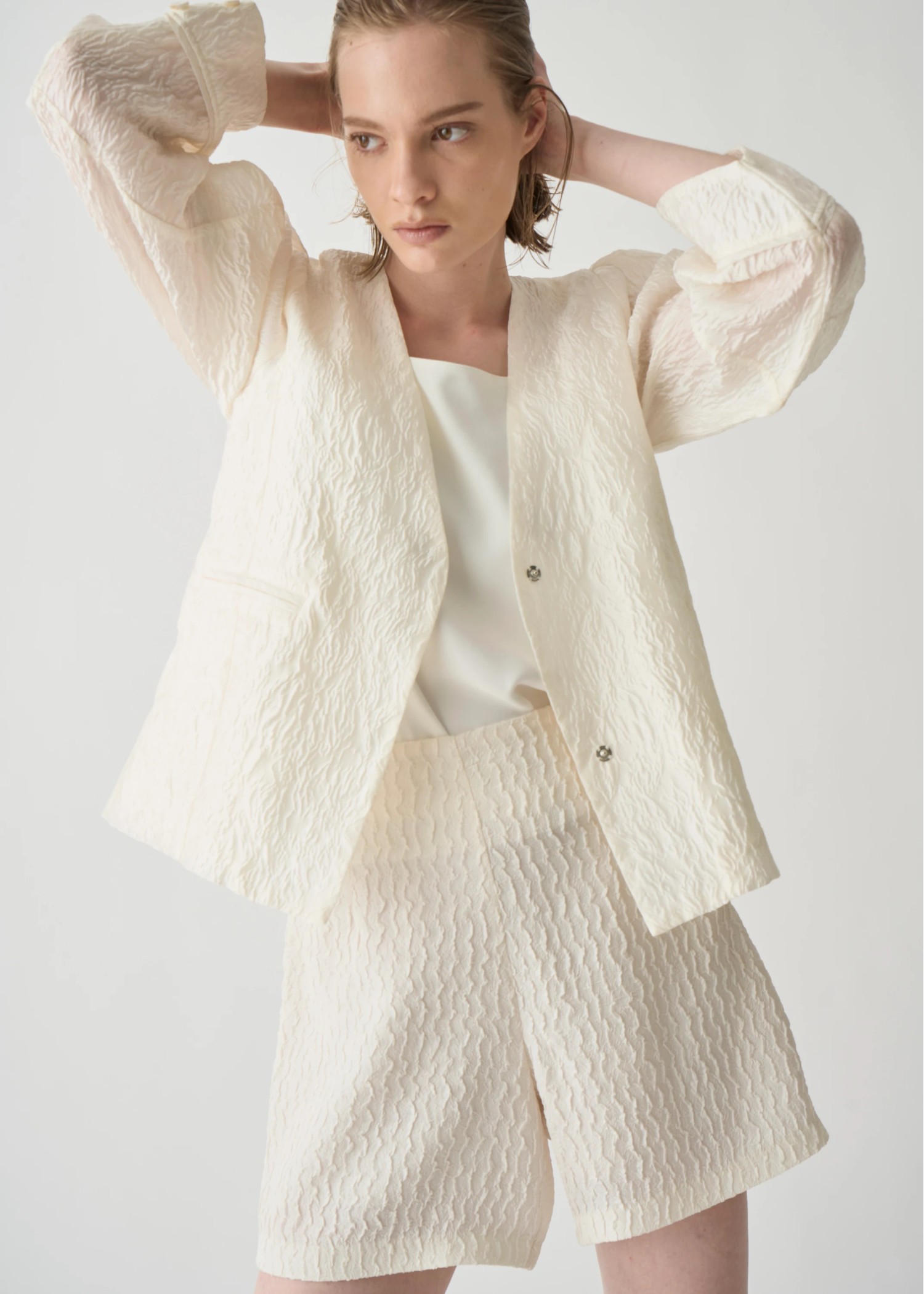 wave floating jacquard S/PT