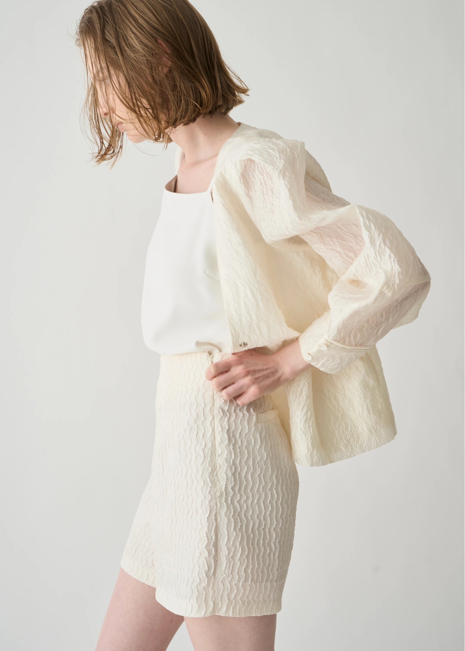 wave floating jacquard S/PT