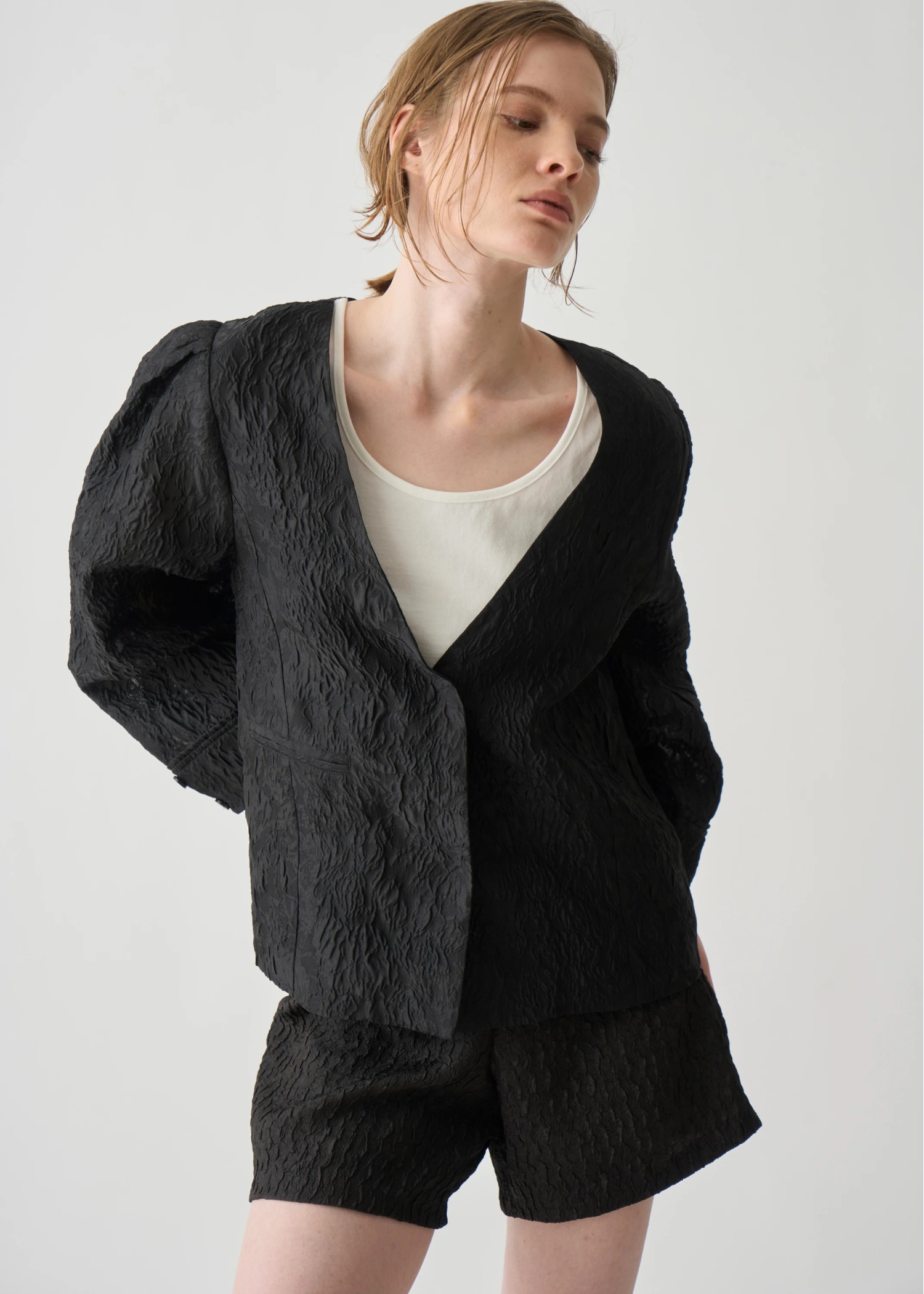 wave floating jacquard S/PT