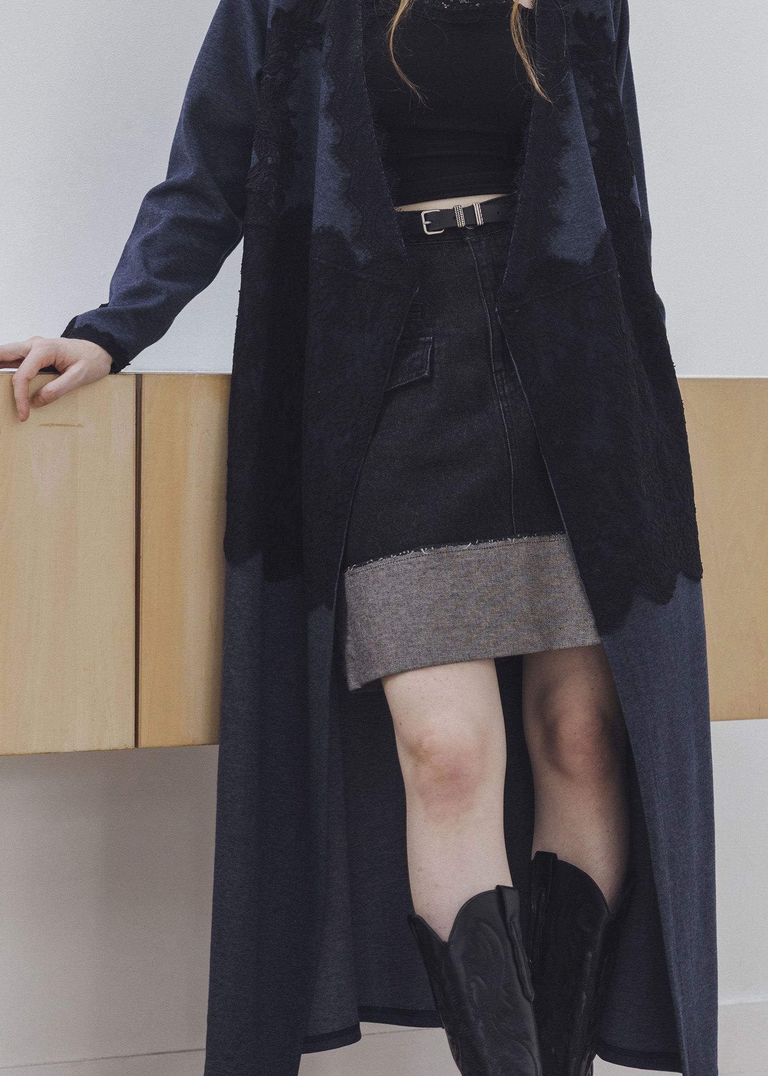 roll up hem various pocket mini SK