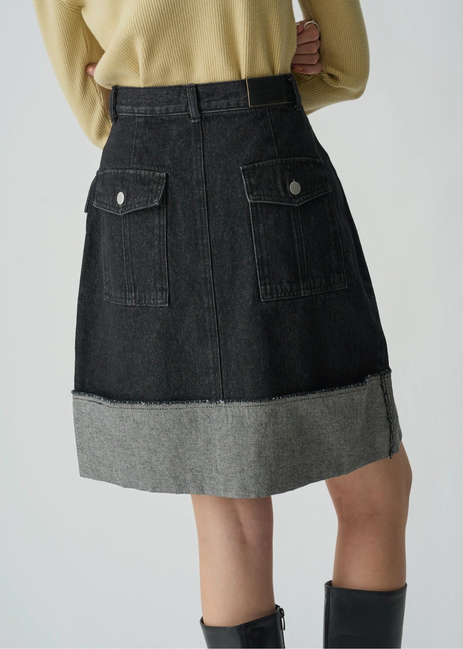 roll up hem various pocket mini SK