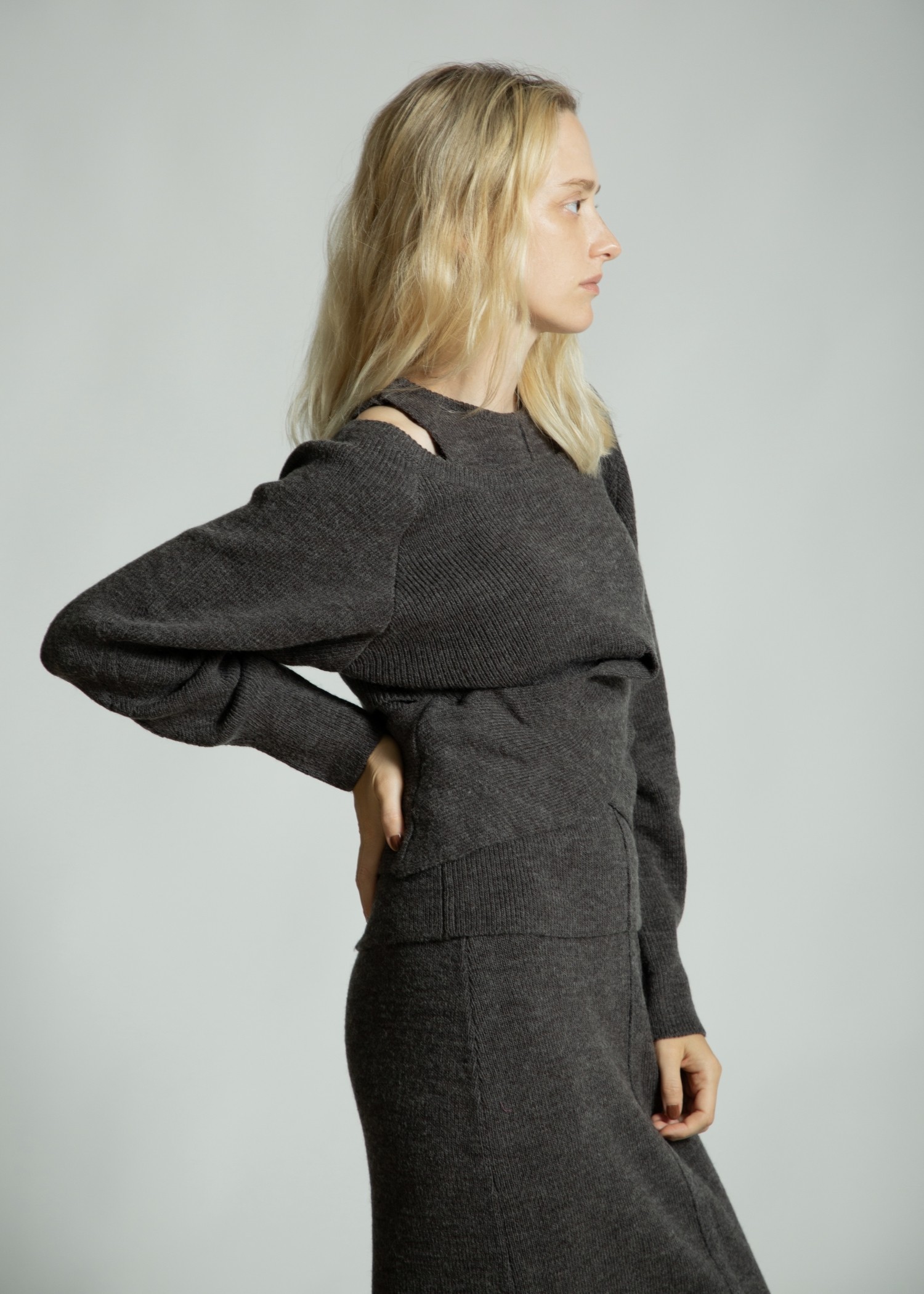 cachecoeur knit × american sleeve knit tank