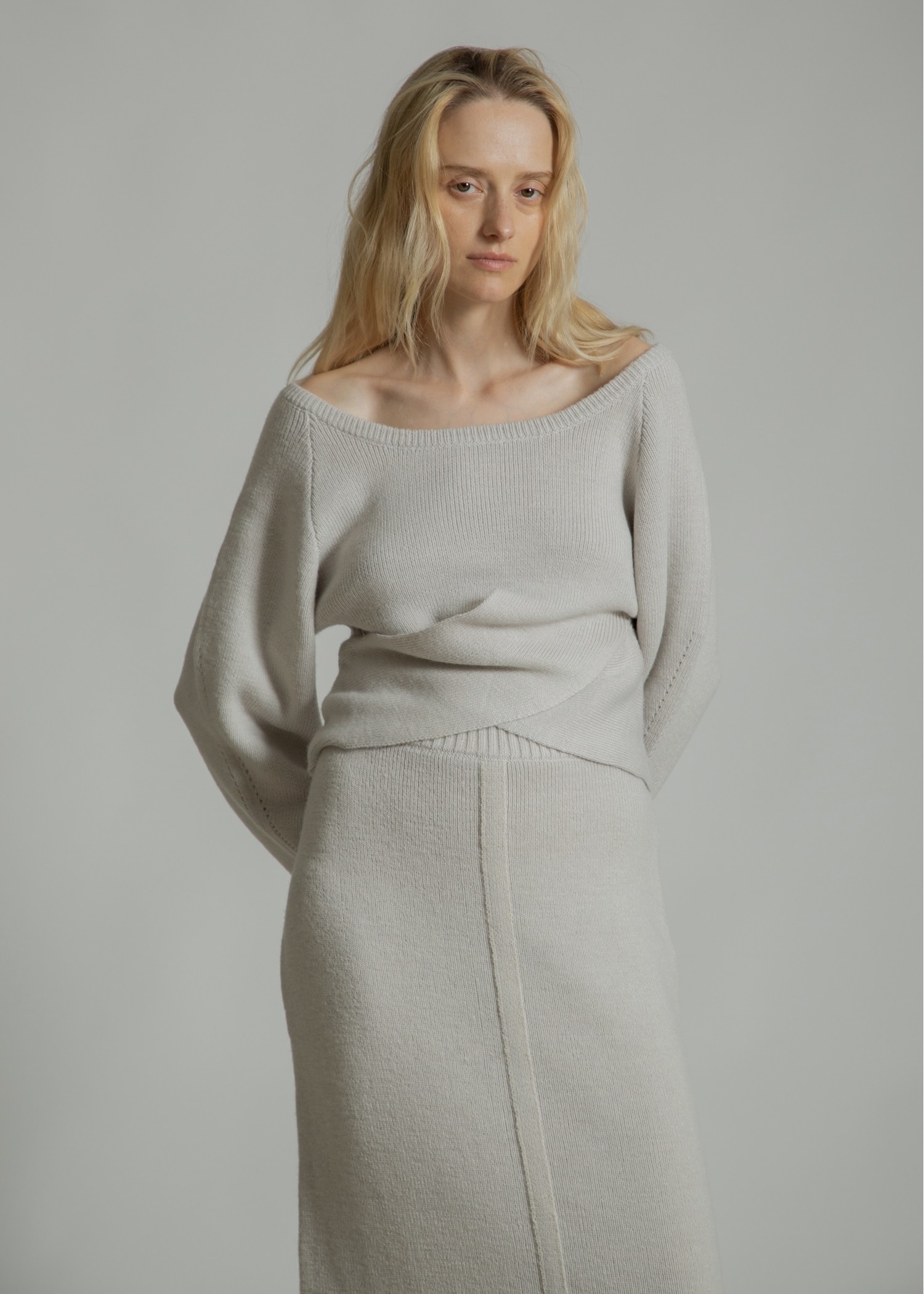 cachecoeur knit × american sleeve knit tank