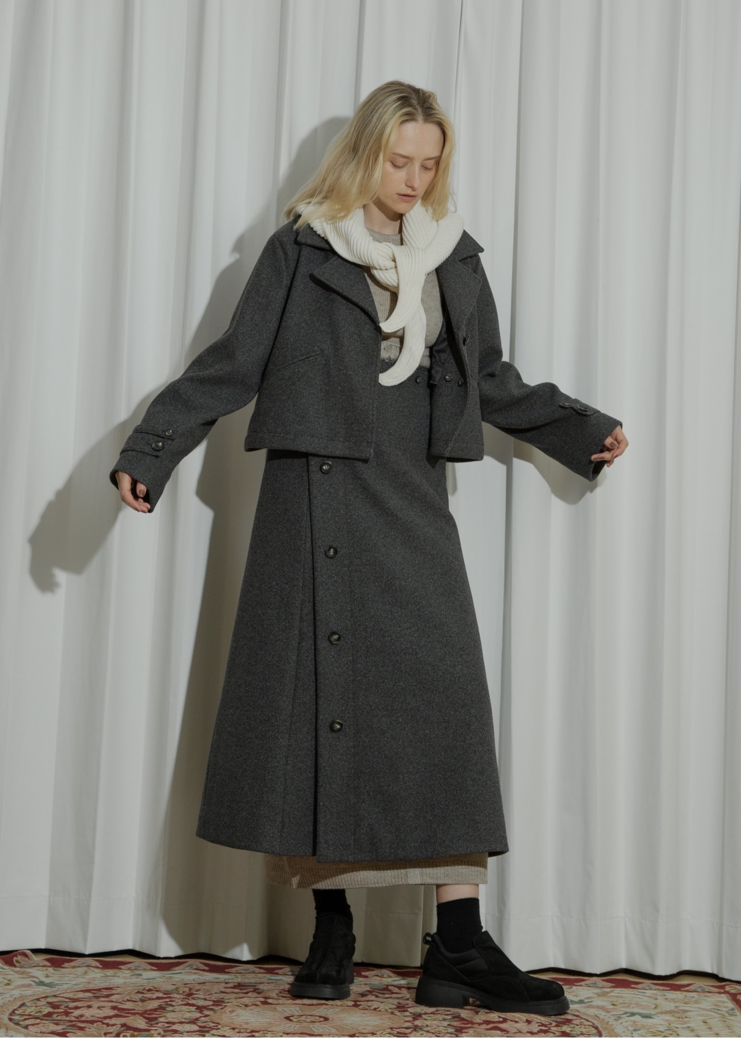 wool touch many way separate coat