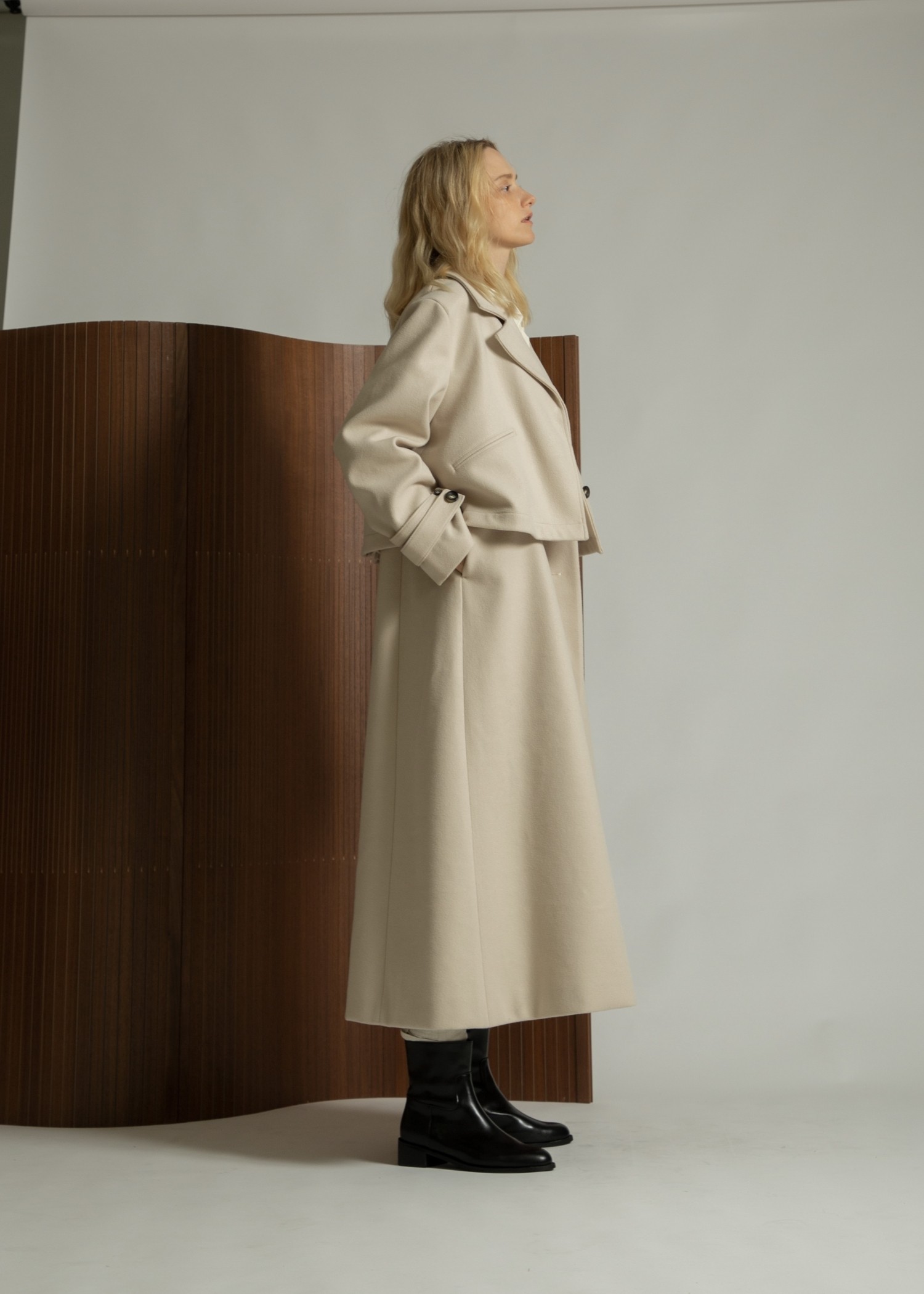 wool touch many way separate coat