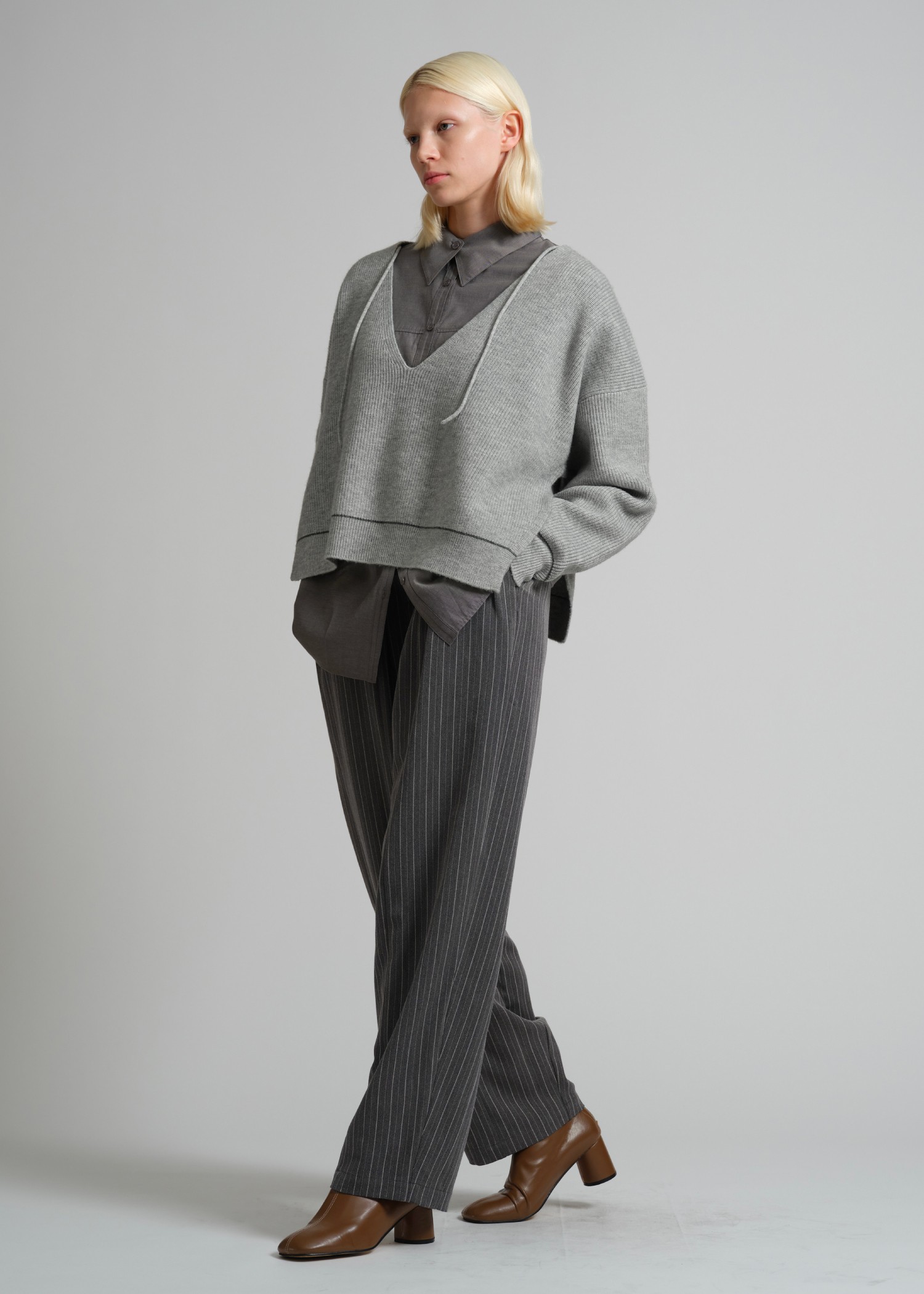 tuck wide panel stripe PT