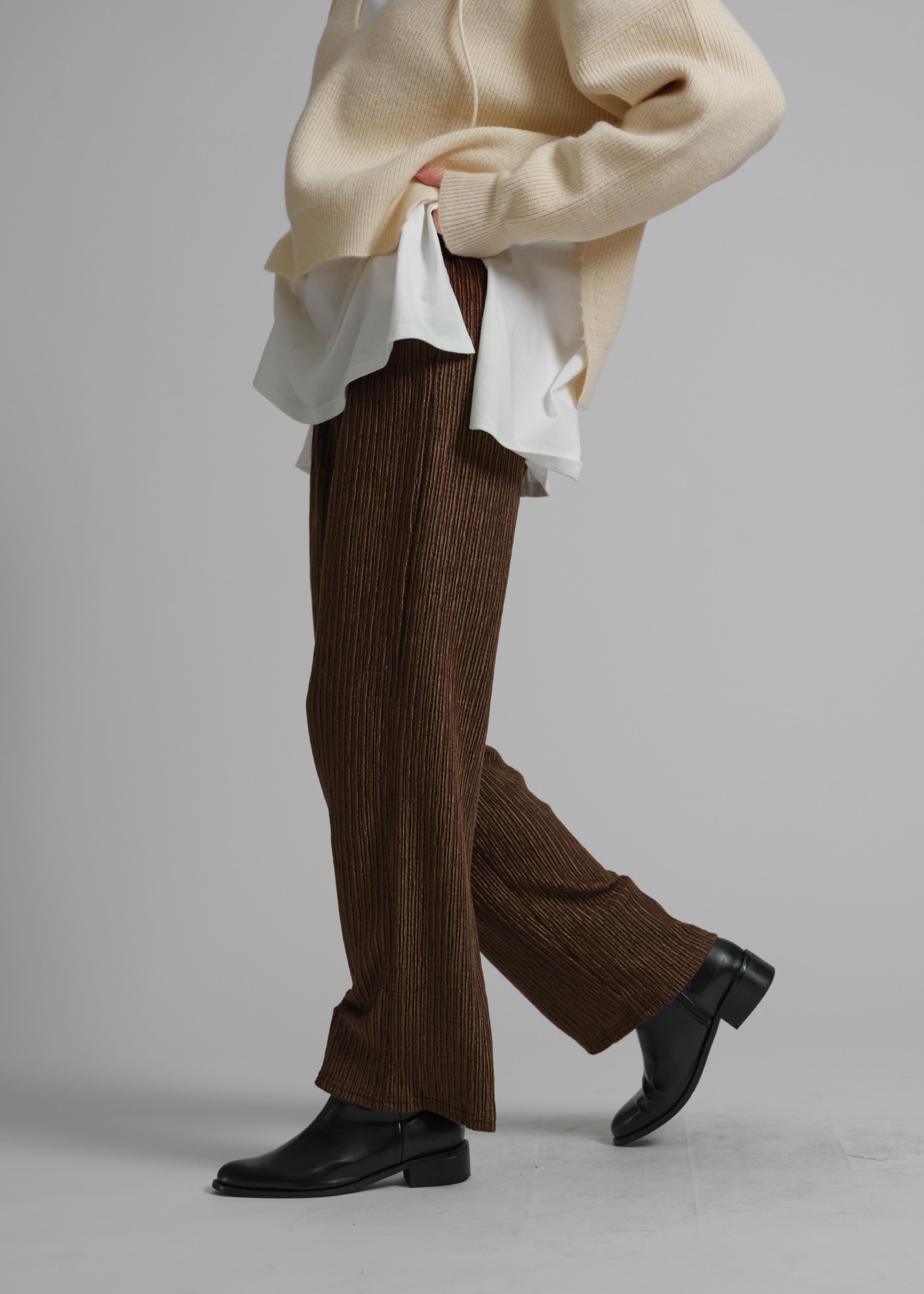 velour pleats relax PT