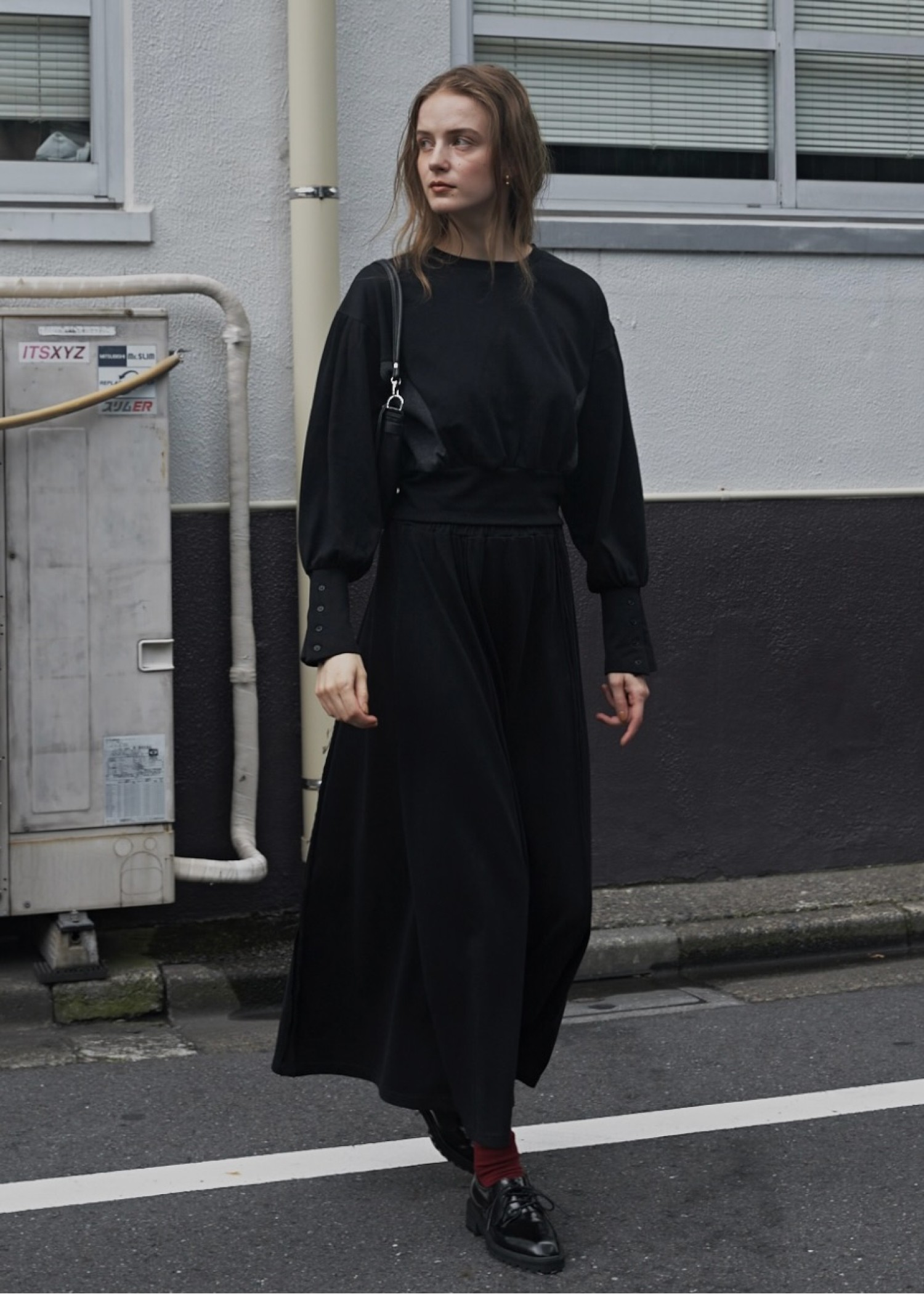 panel seam flare cut and sew SK