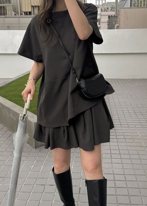 compact 2way shoulder bag