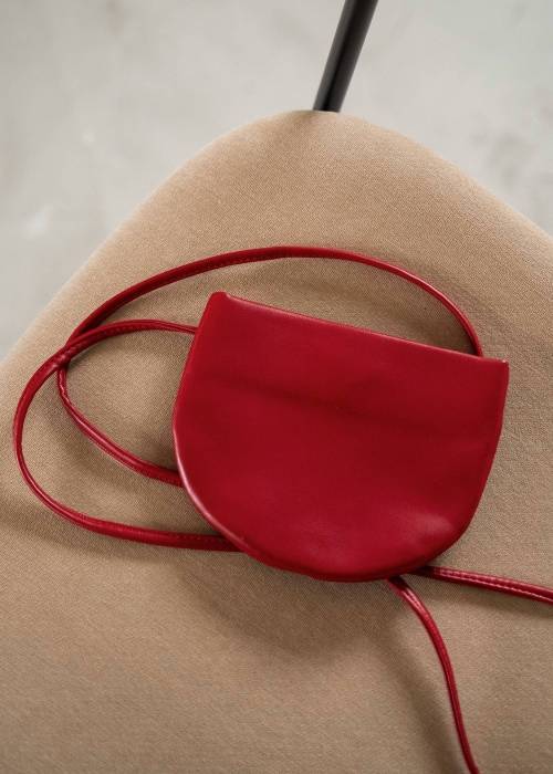 half round mini shoulder bag
