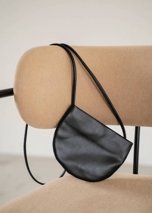 half round mini shoulder bag
