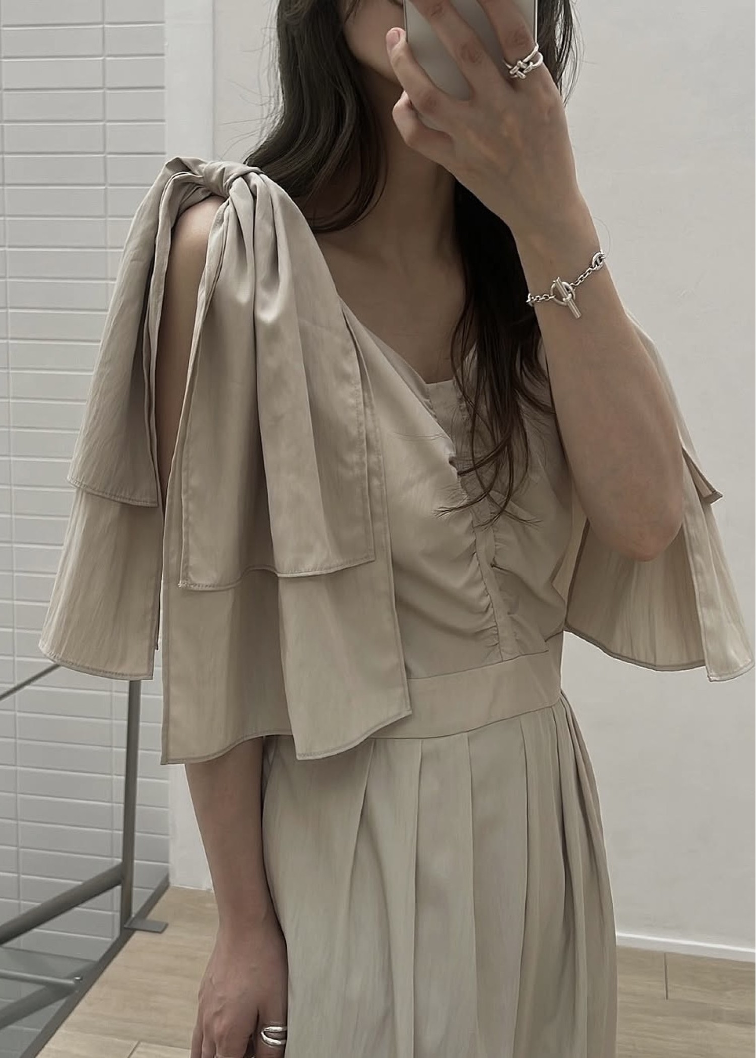 removable shoulder ribbon all-in-one