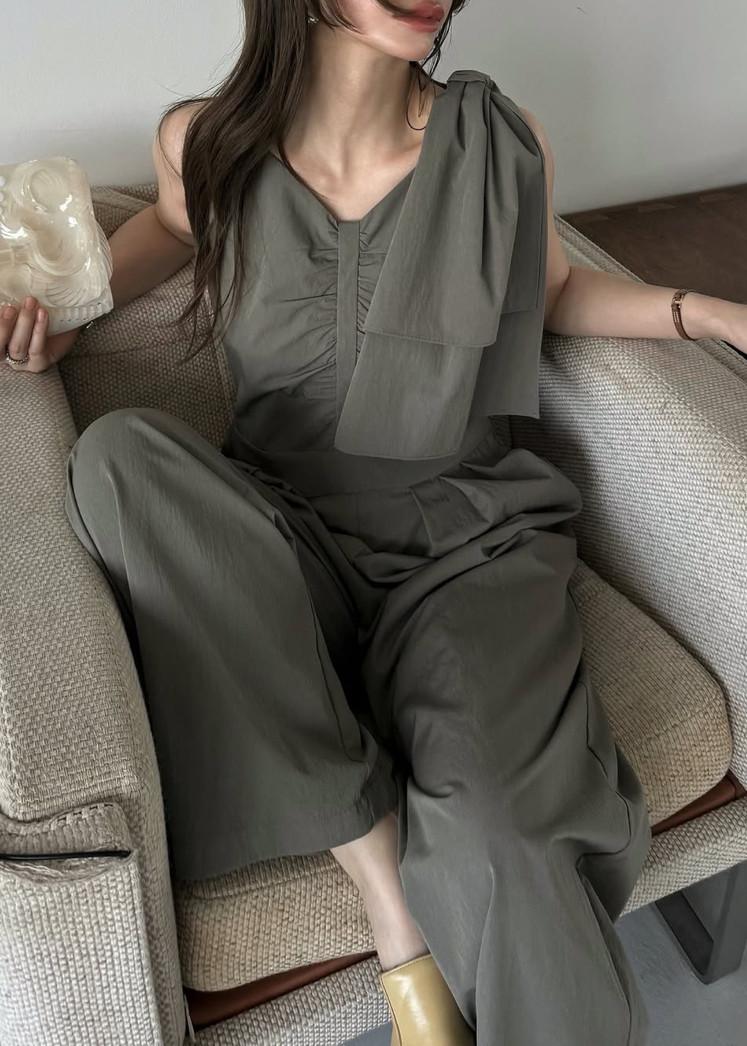 removable shoulder ribbon all-in-one