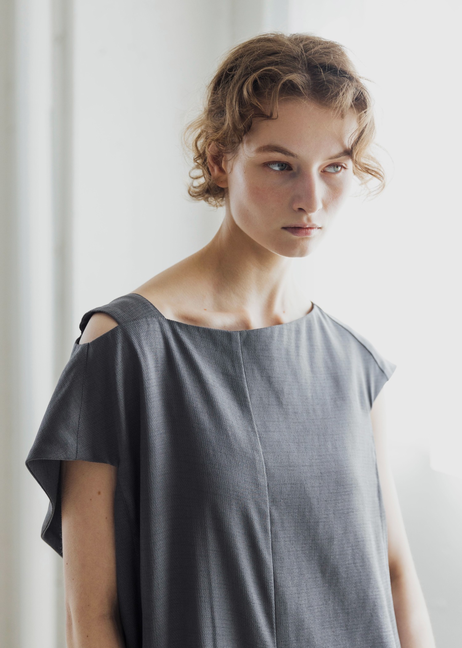 asymmetry bundle sleeve all-in-one