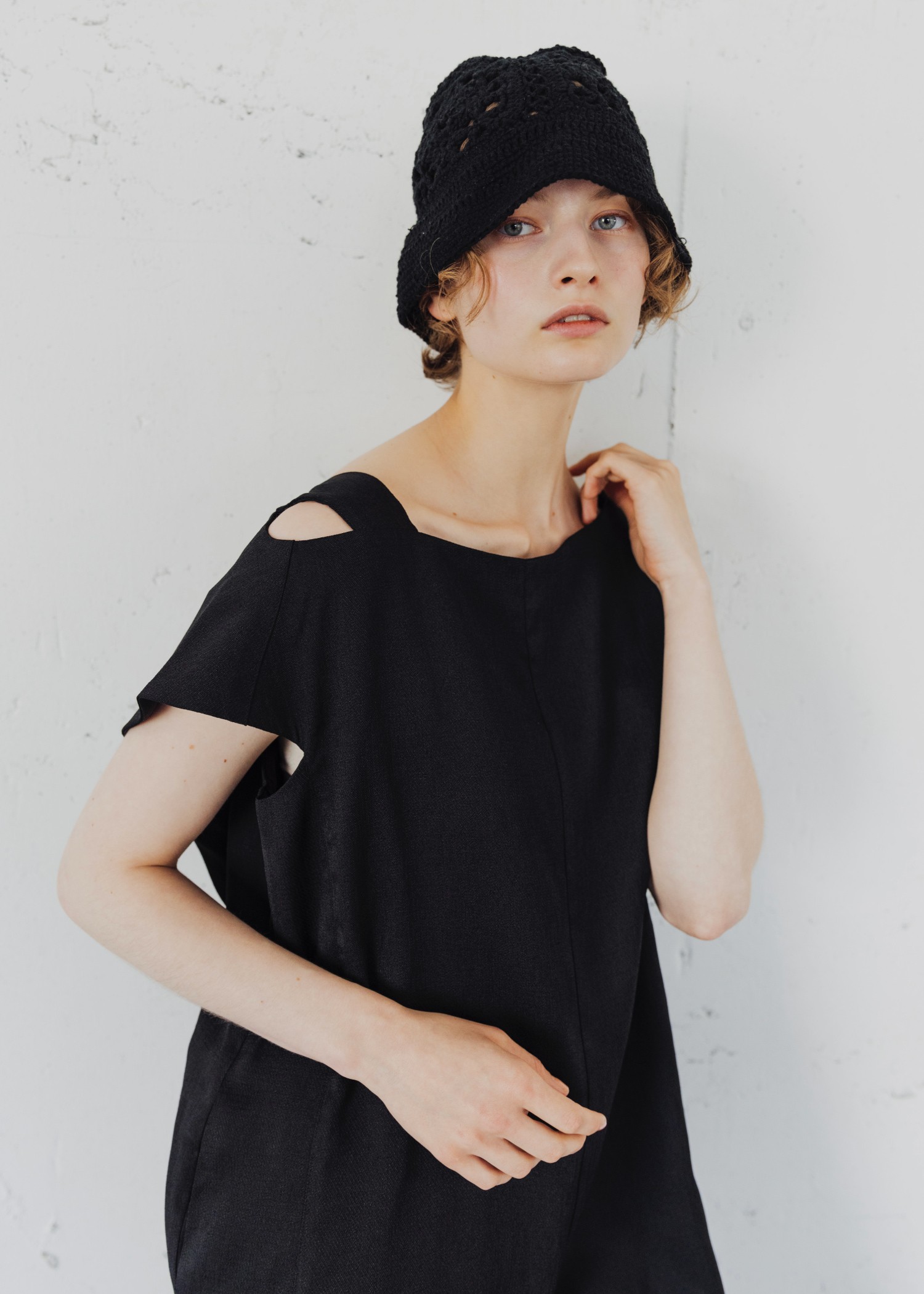 asymmetry bundle sleeve all-in-one