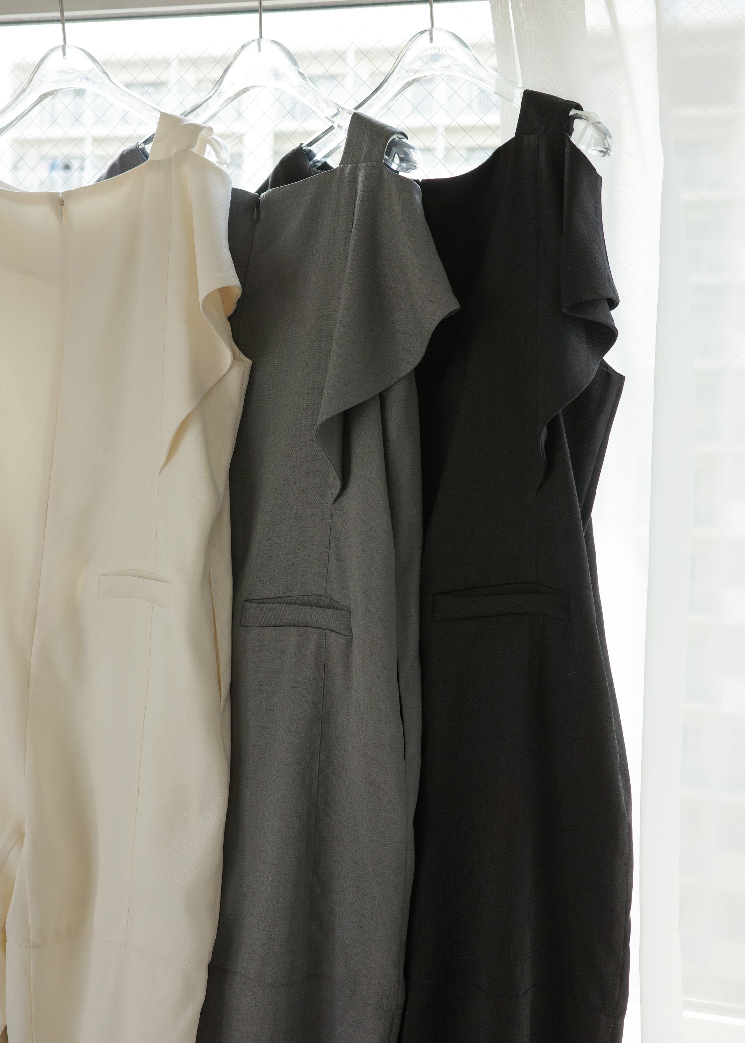 asymmetry bundle sleeve all-in-one