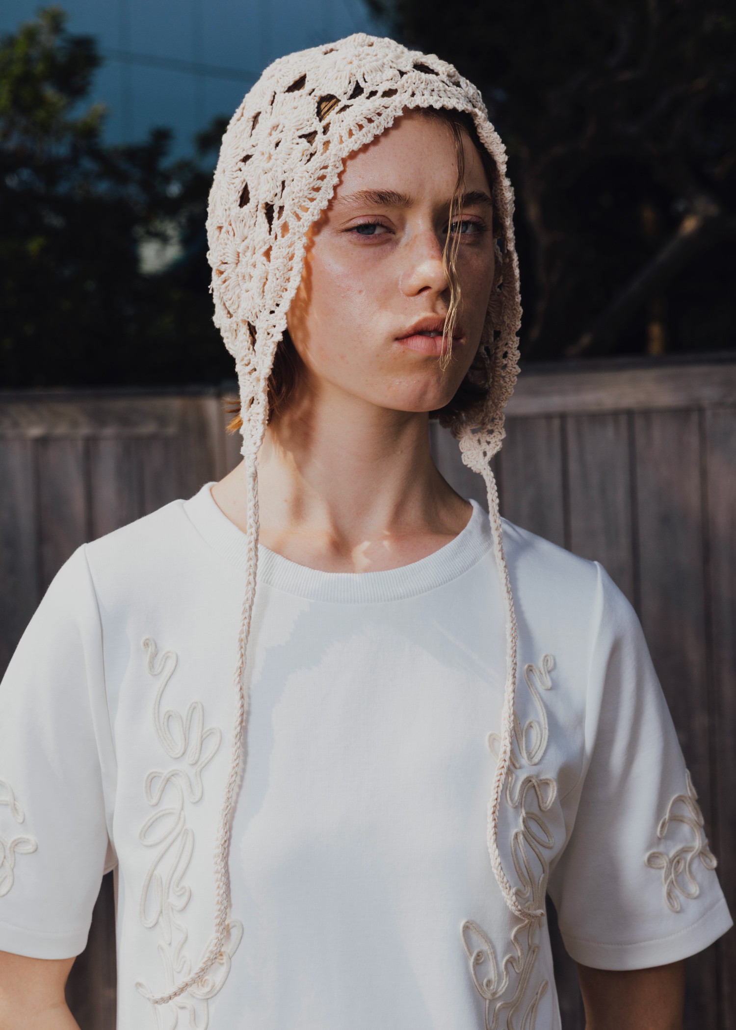 cord embroidery ponte OP