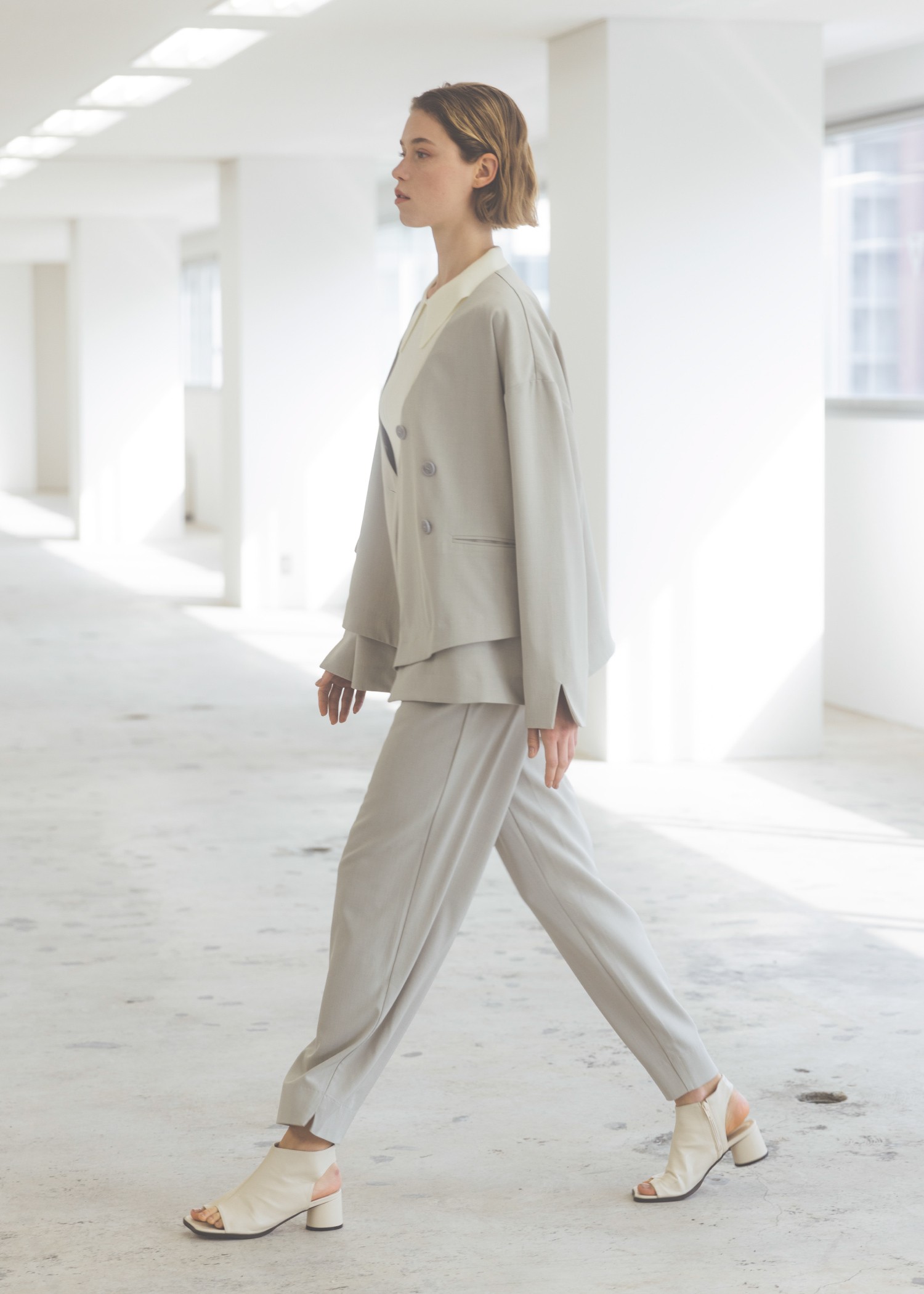 double hem flutter no collar JK