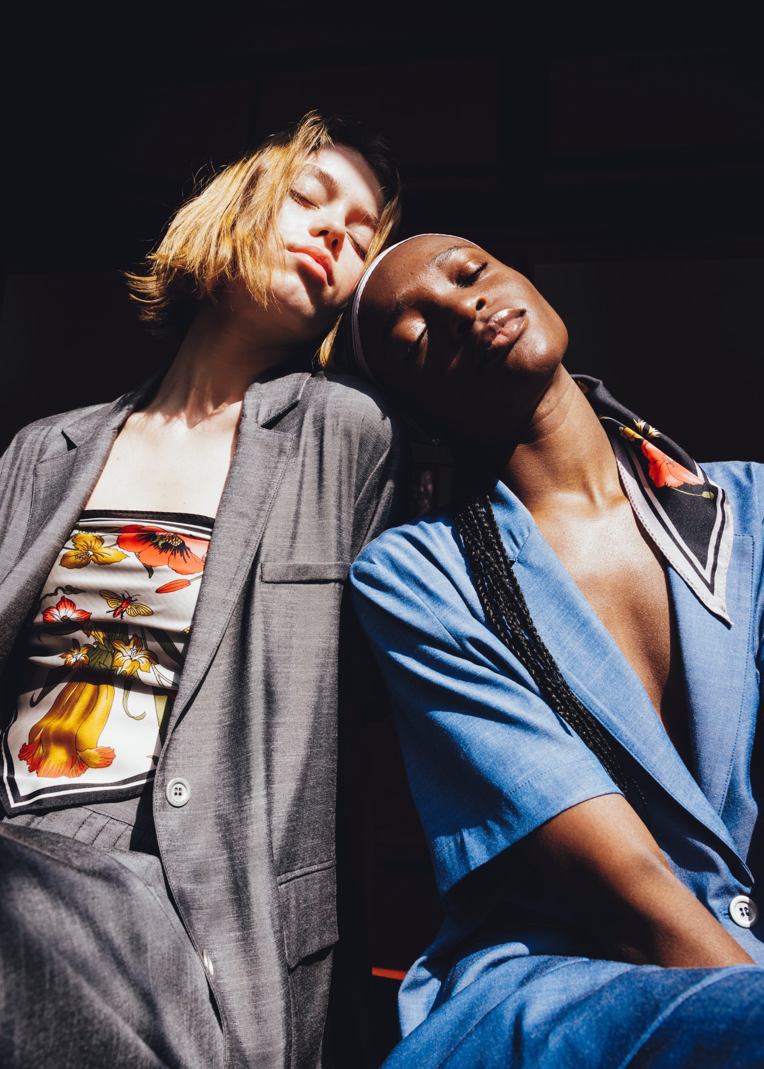 half sleeve slub mix tailored JK